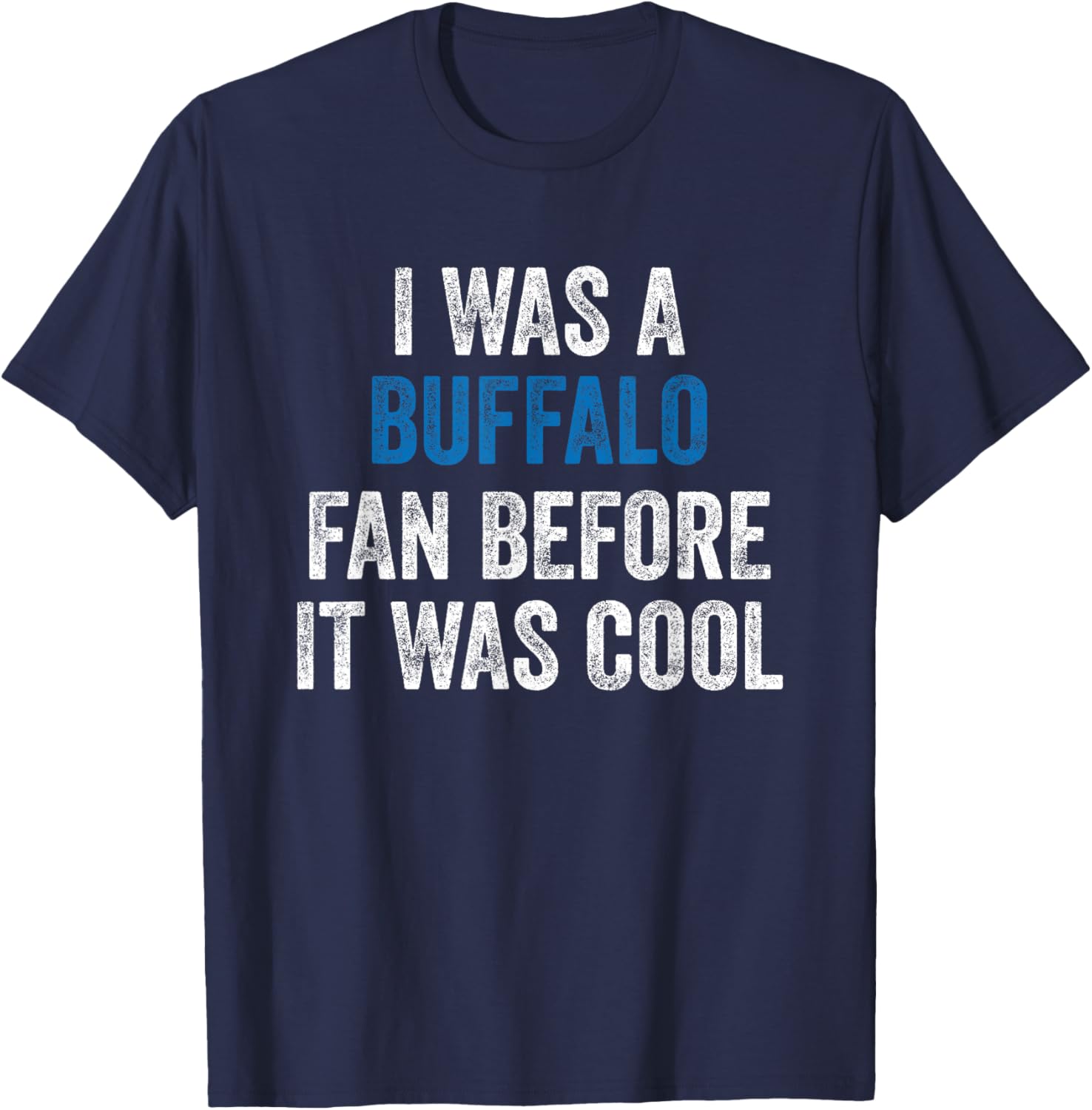 Retro Vintage Buffalo Fan T-Shirt for True Sports Enthusiasts - 4