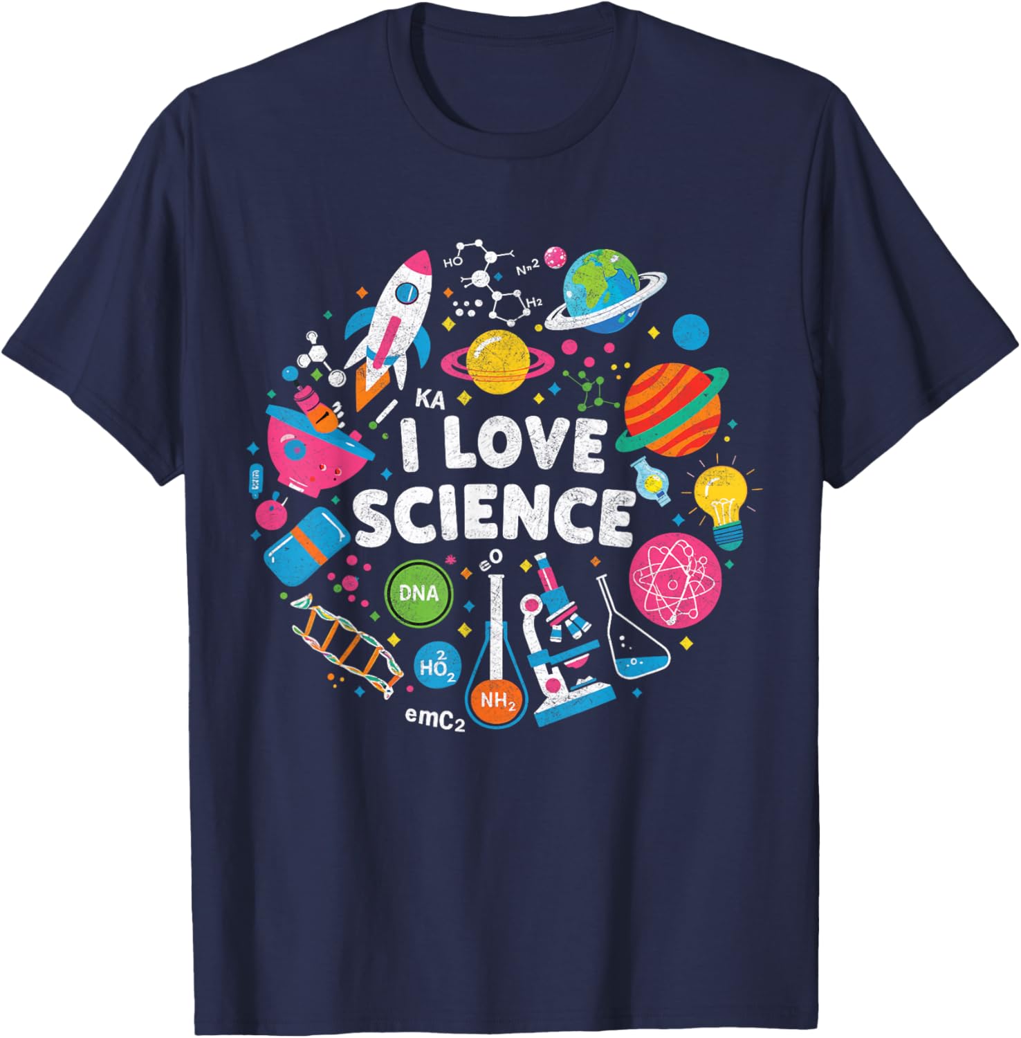 I Love Science T-Shirt for Kids - Perfect Gift for Young Science Lovers - 7