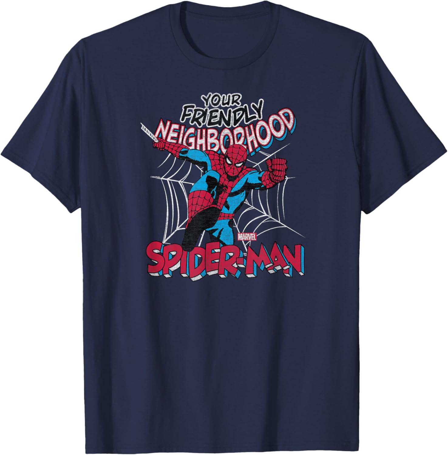 Friendly Neighborhood Spider-Man T-Shirt for Ultimate Superhero Style - 8
