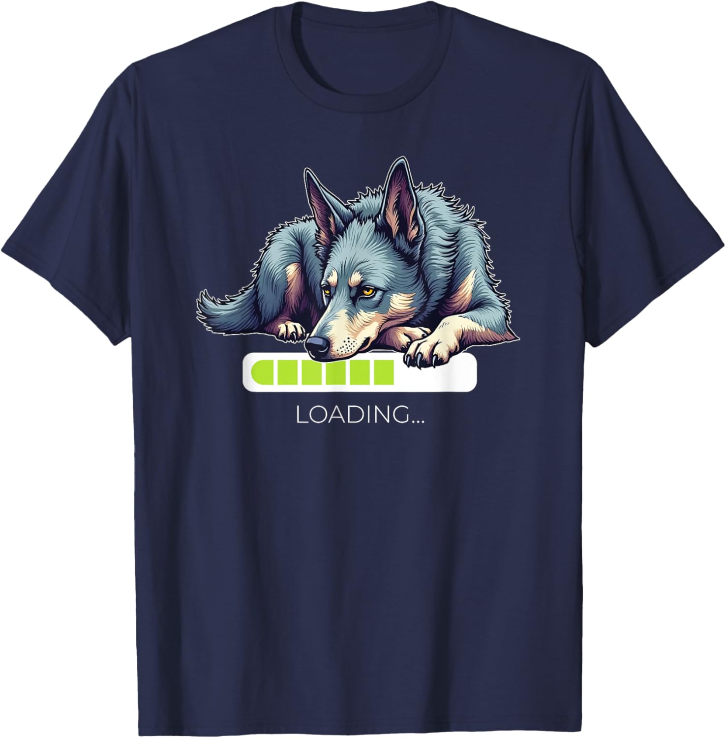 Australian Cattle Dog Red Blue Heeler Loading T-Shirt for Dog Lovers - 5