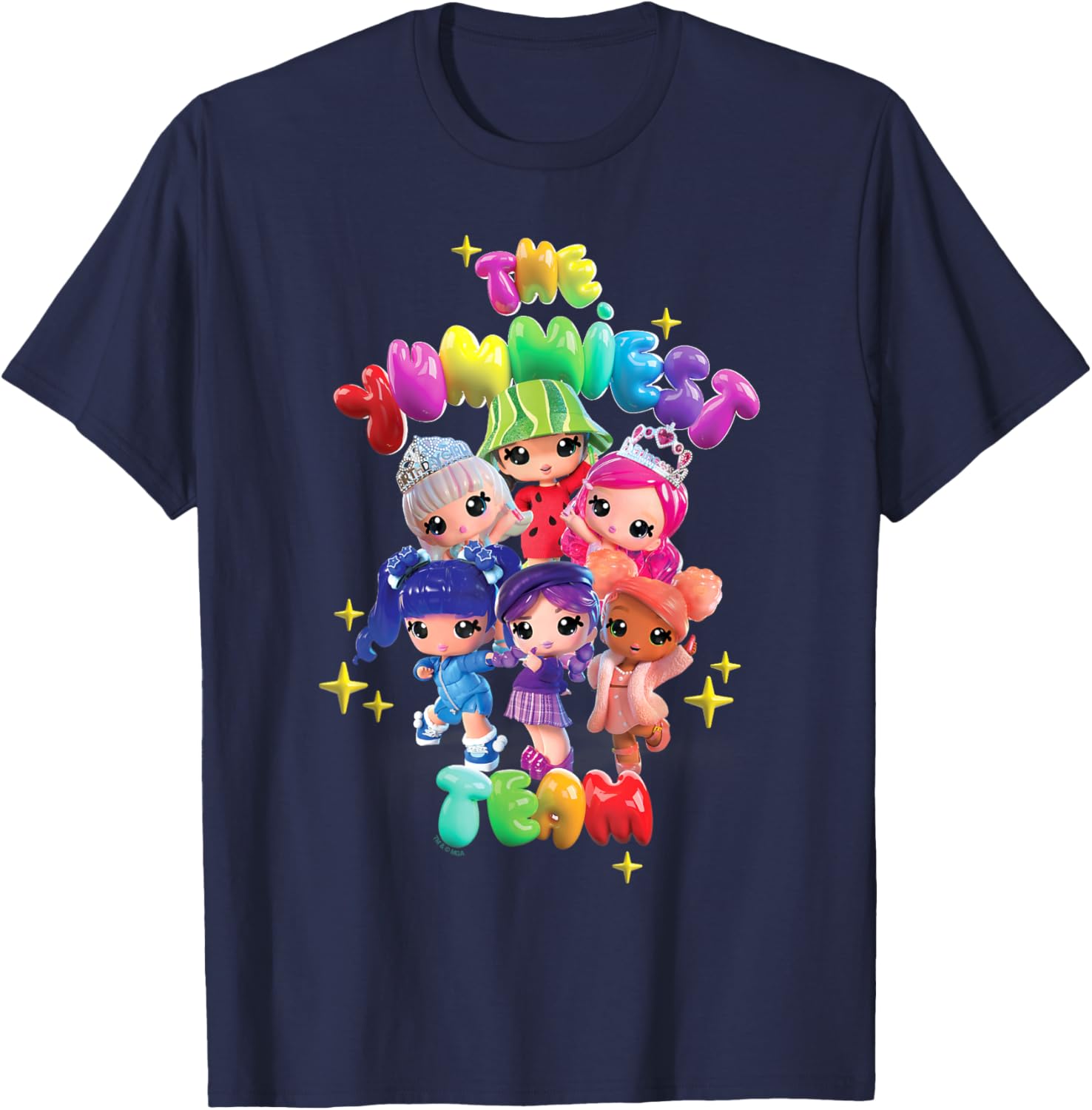 L.O.L Surprise Yummiland Sweet Team T-Shirt for Fun Fashion Fans - 4