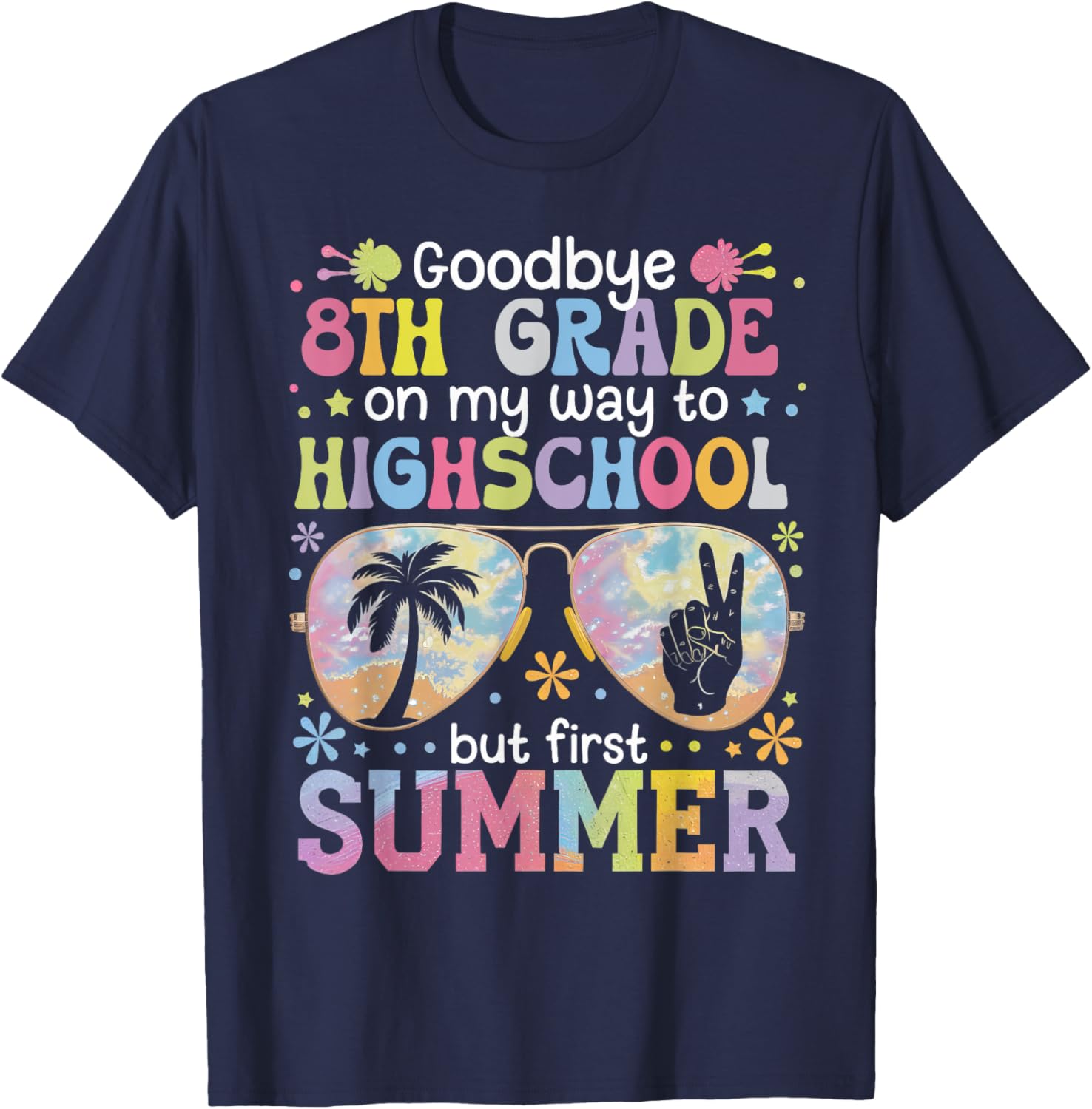 Goodbye 8th Grade T-Shirt for Last Day of School Celebrations - 1