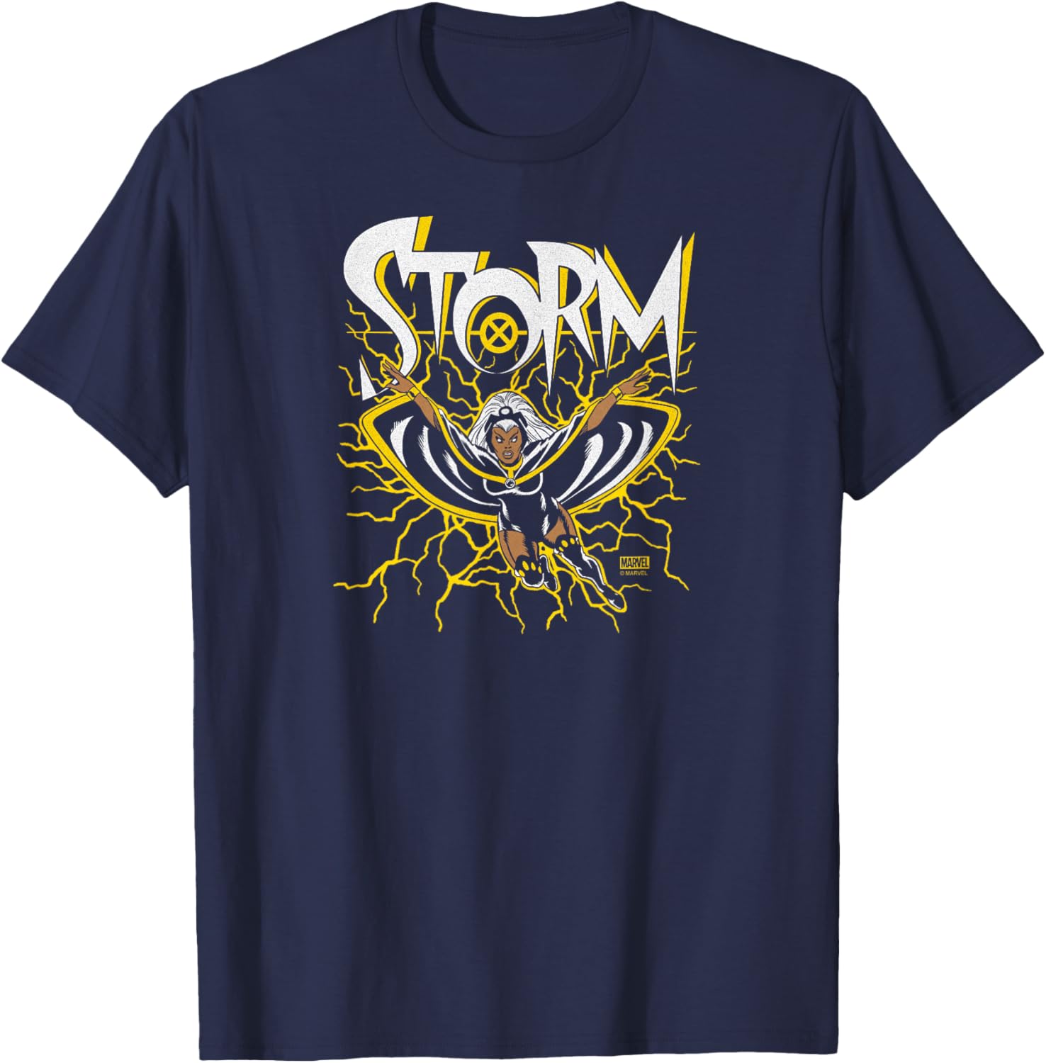 X-Men Storm Lightning T-Shirt - Stylish Marvel Apparel for Fans - 3