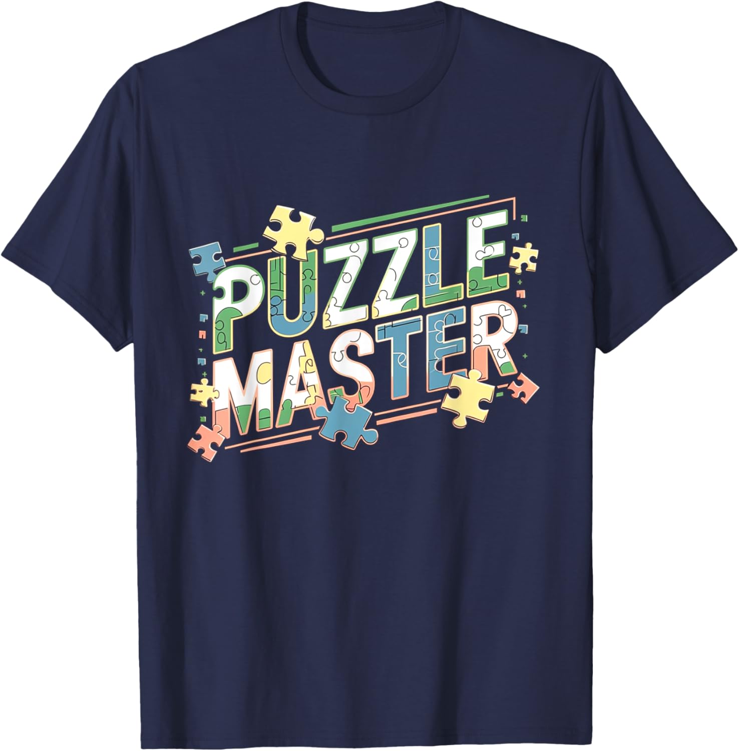 Funny Puzzle Master Jigsaw Puzzle T-Shirt for Creative Minds - 20