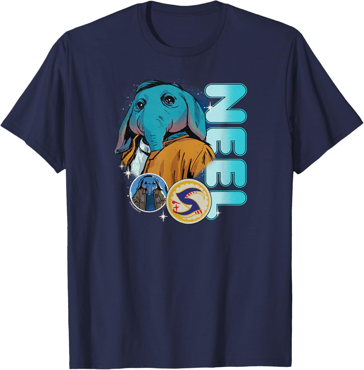 Star Wars Skeleton Crew Neel Bootleg T-Shirt for Fans and Collectors - 2