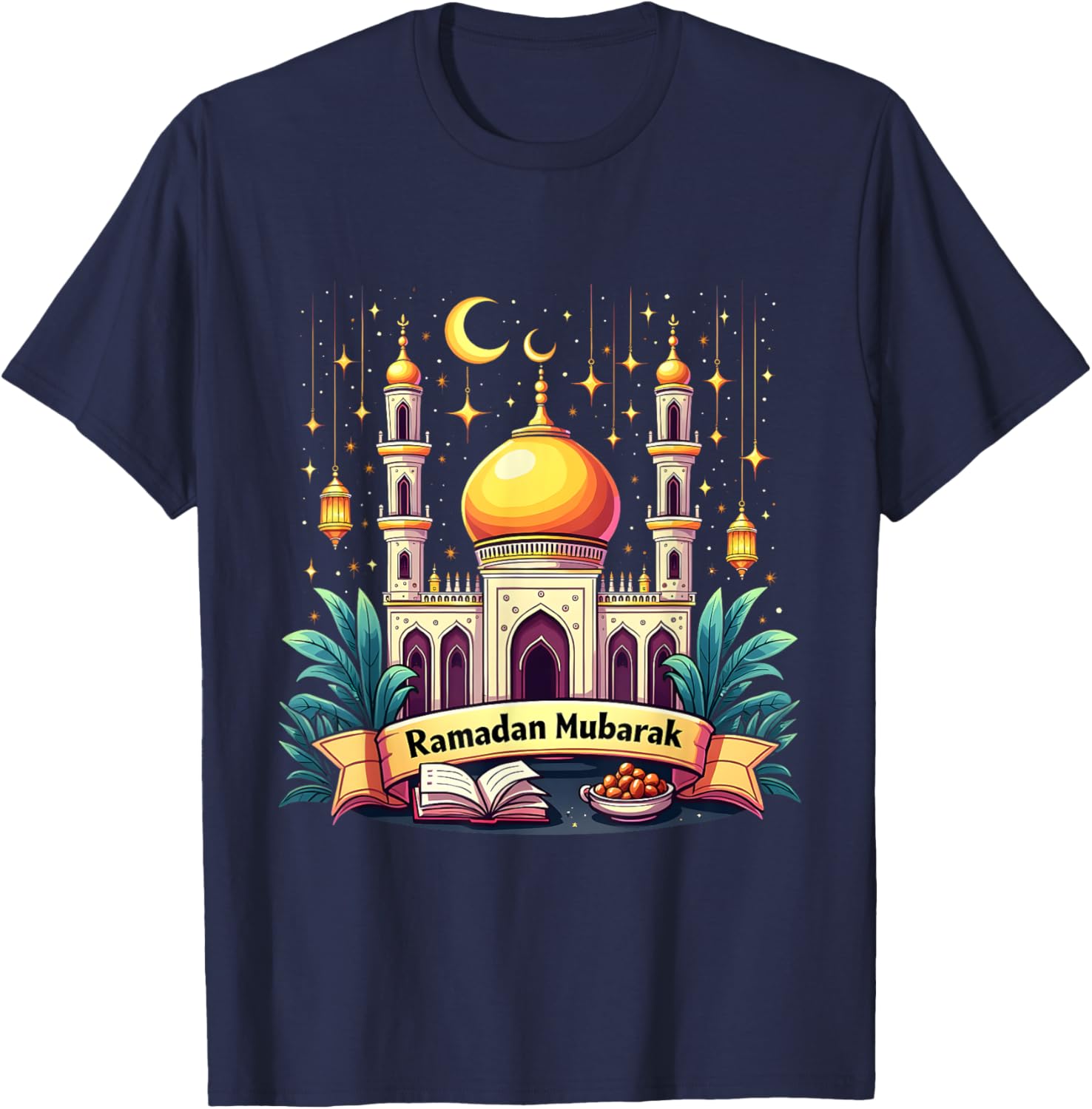 Happy Ramadan Mubarak T-Shirt 2025 Celebrating the Joy of Ramadan - 11