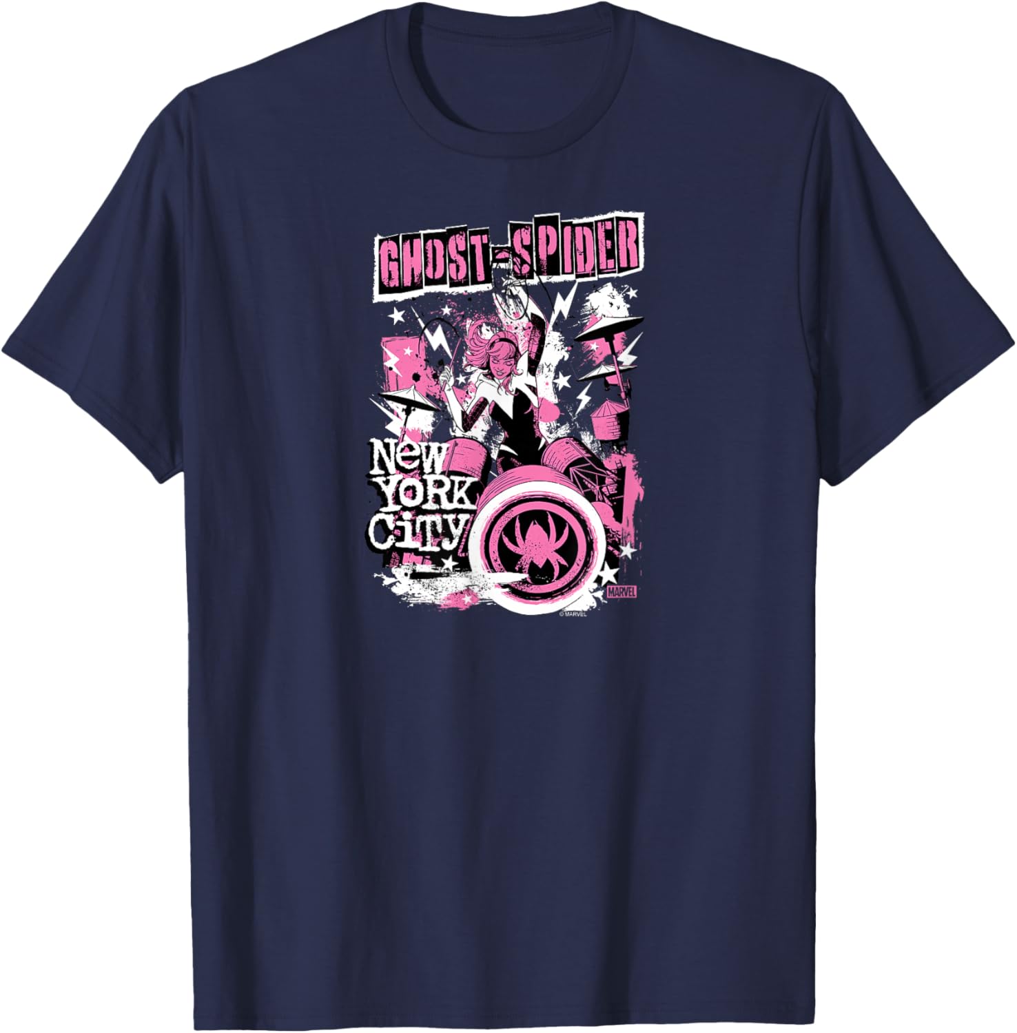 Ghost Spider Punk Band T-Shirt for Music Lovers - Stylish Graphic Tee - 8