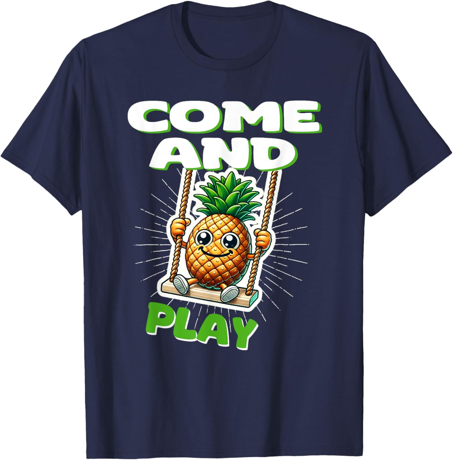Funny Pineapple Swingers Shirt Come and Play T-Shirt for Fun Lovers - 4