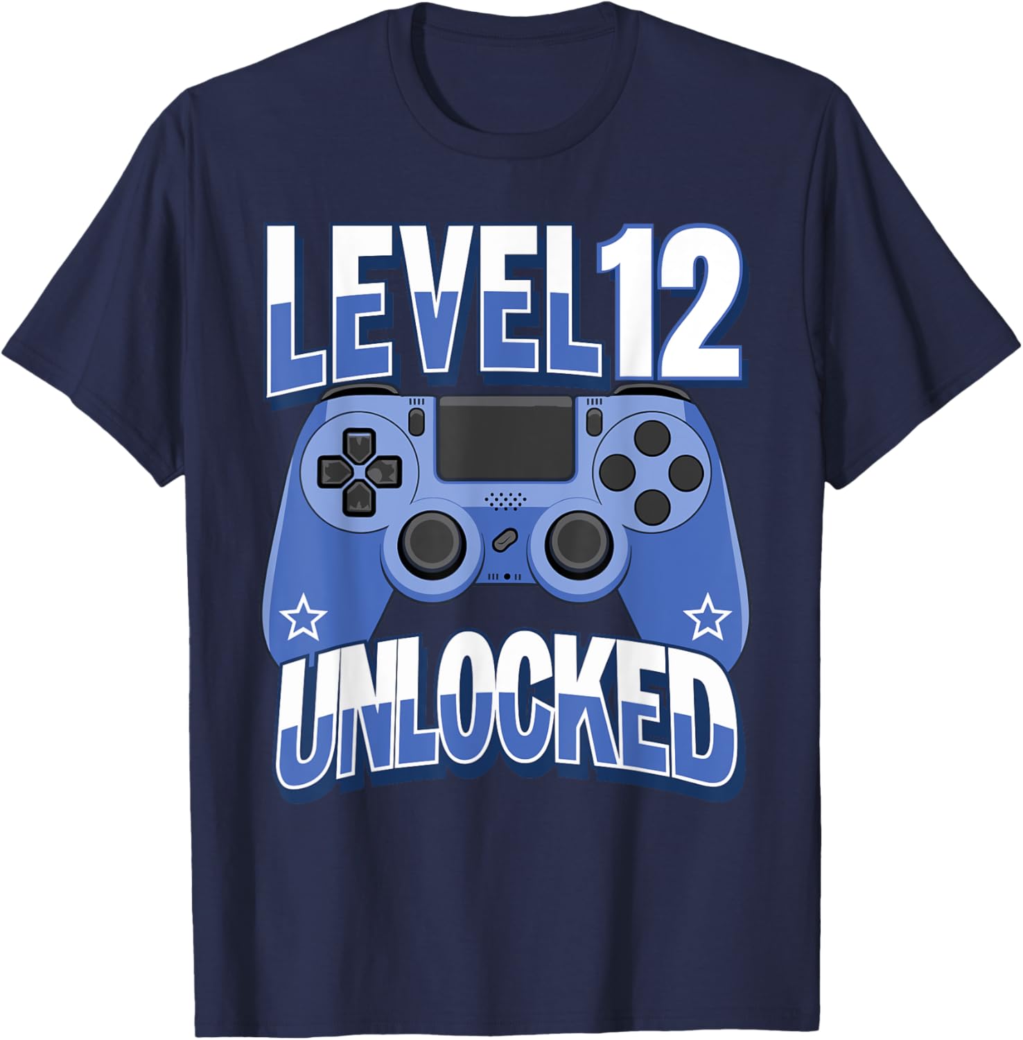 Level 12 Unlocked Funny Video Gamer Tee for 12th Birthday Celebration - 4