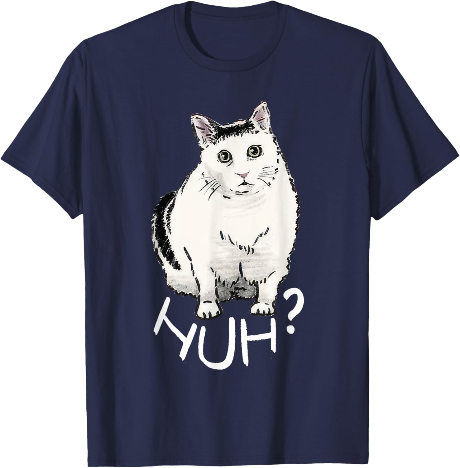 Funny Huh Cat Meme T-Shirt for Men, Women, and Kids - Cute & Comfy! - 19