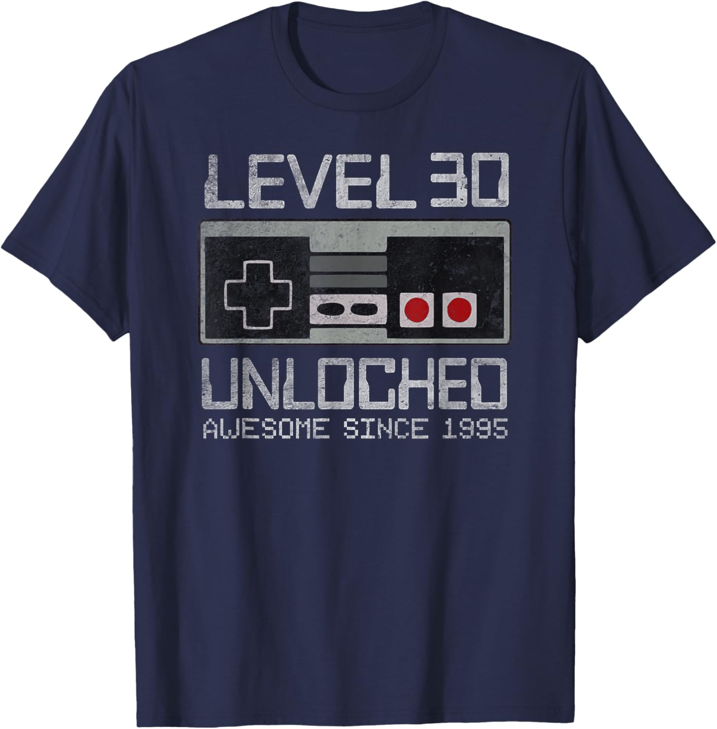 Level 30 Unlocked 30th Birthday Gamer T-Shirt for Men - Fun Gift Idea - 8