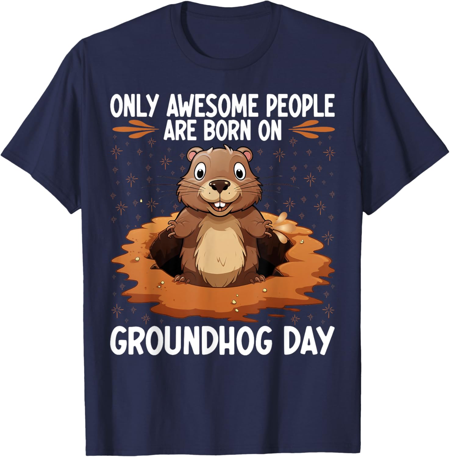 Funny Groundhog Day Birthday T-Shirt for Unique Celebrations - 7