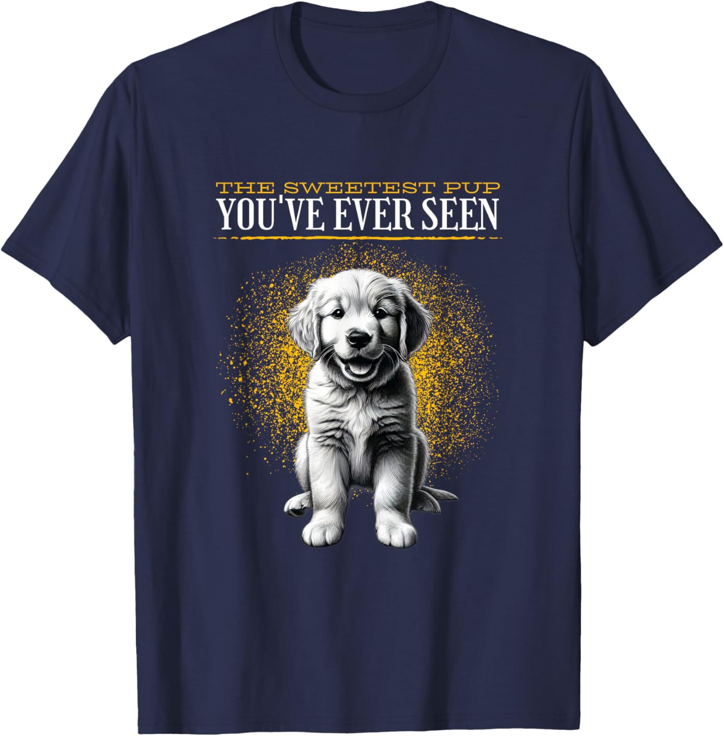 Adorable Golden Retriever Puppy T-Shirt for Dog Lovers - Unisex Style - 6