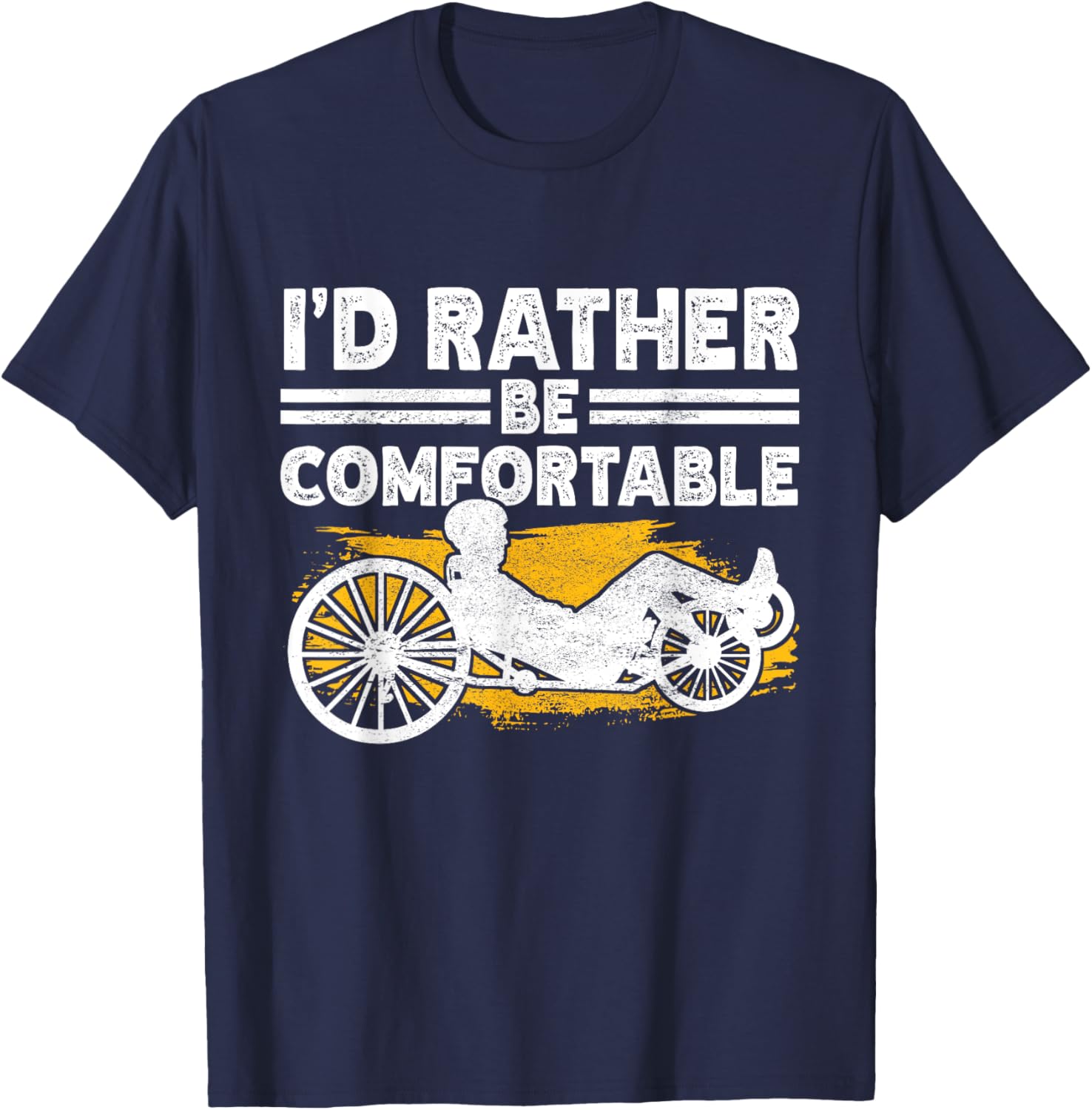 Recumbent Trike Cycling Bike T-Shirt for Comfortable Rides and Style - 6