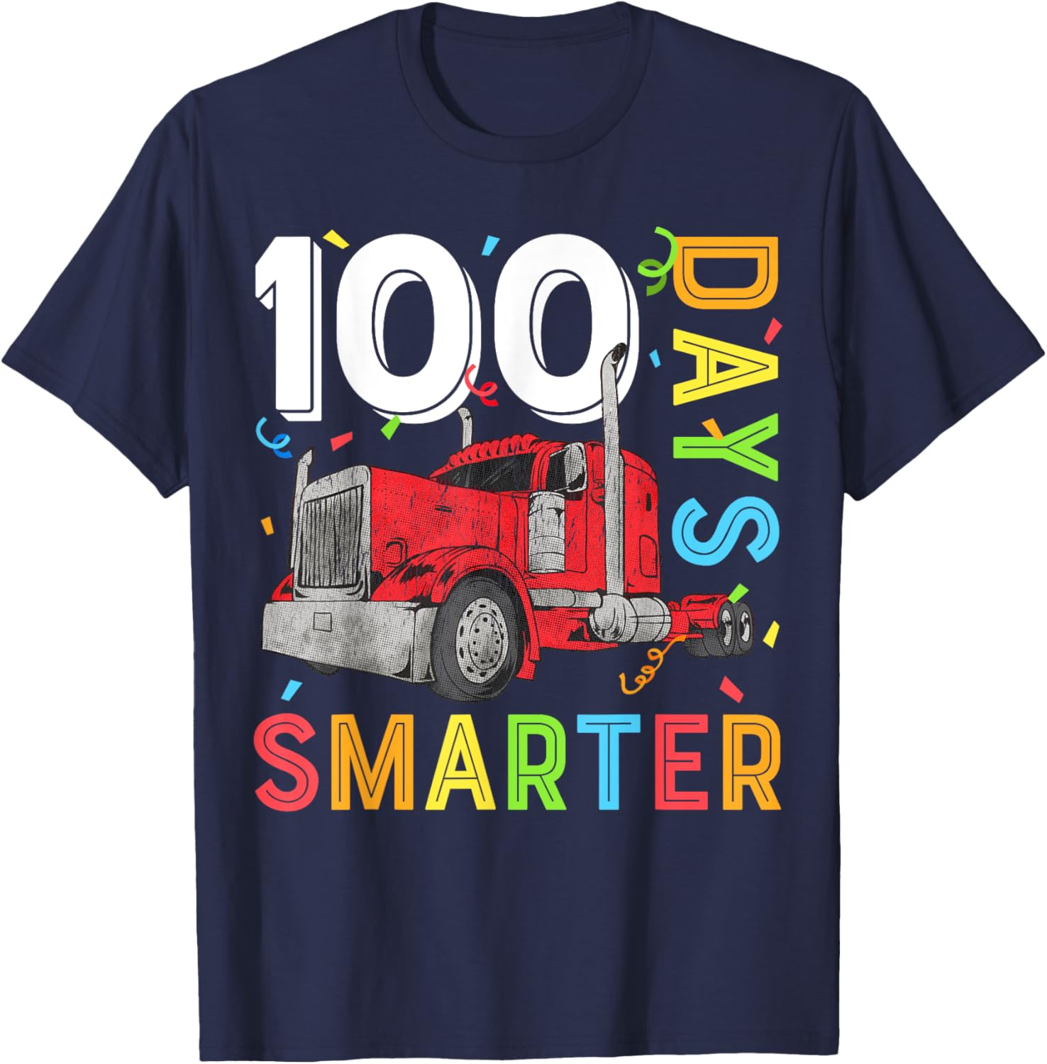 Kids 100 Days Smarter T-Shirt for Boys Perfect for 100th Day of School - 8
