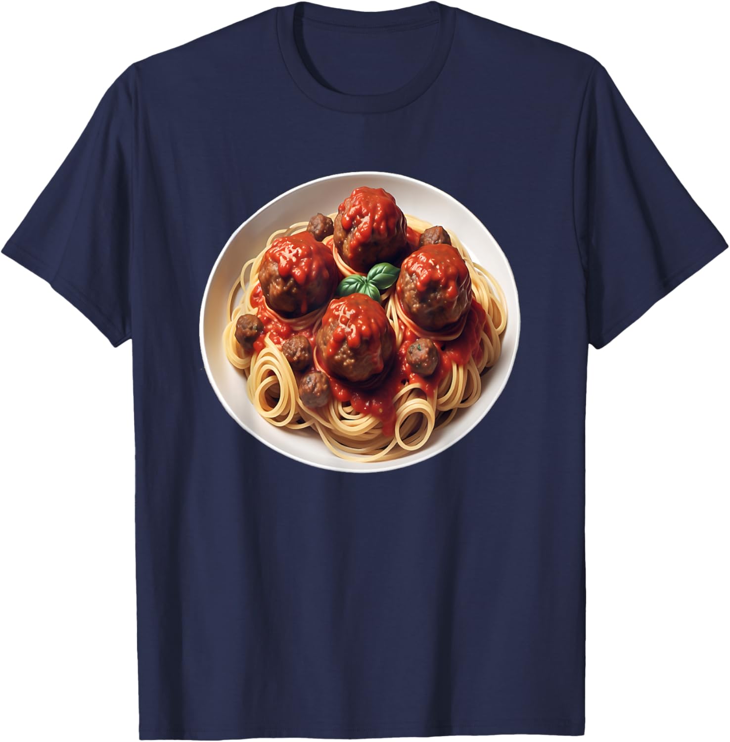Spaghetti and Meatballs T-Shirt Fun Foodie Apparel for Pasta Lovers - 23