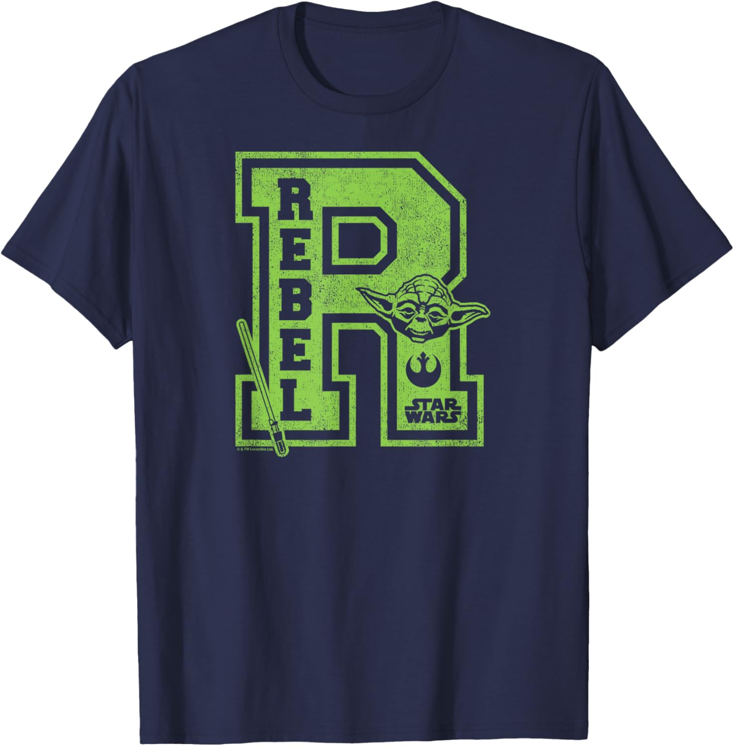 Star Wars Rebel Collegiate T-Shirt - Stylish Fan Apparel for All Ages - 9