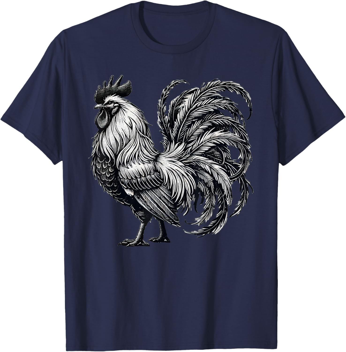 Rooster Chicken Art T-Shirt for Unique Style Lovers - 21