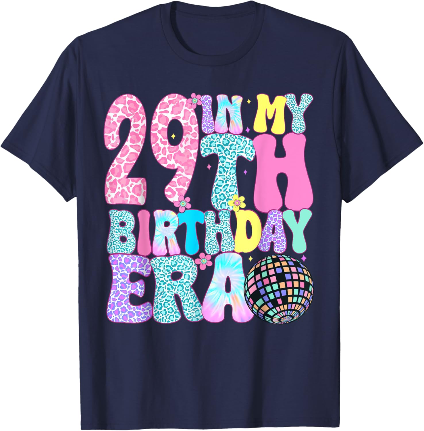 In My 29th Birthday Era T-Shirt for 29 Year Old Birthday Girl 1996 - 13