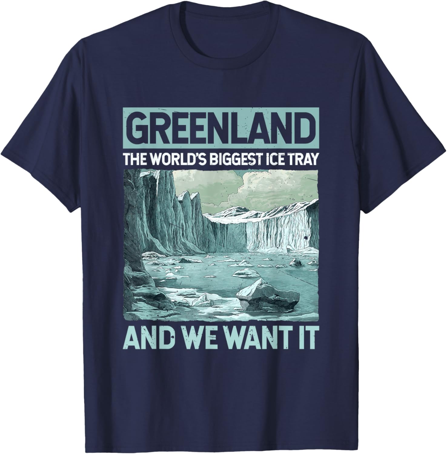 World's Biggest Ice Tray Costume T-Shirt for Fun Celebrations - 15