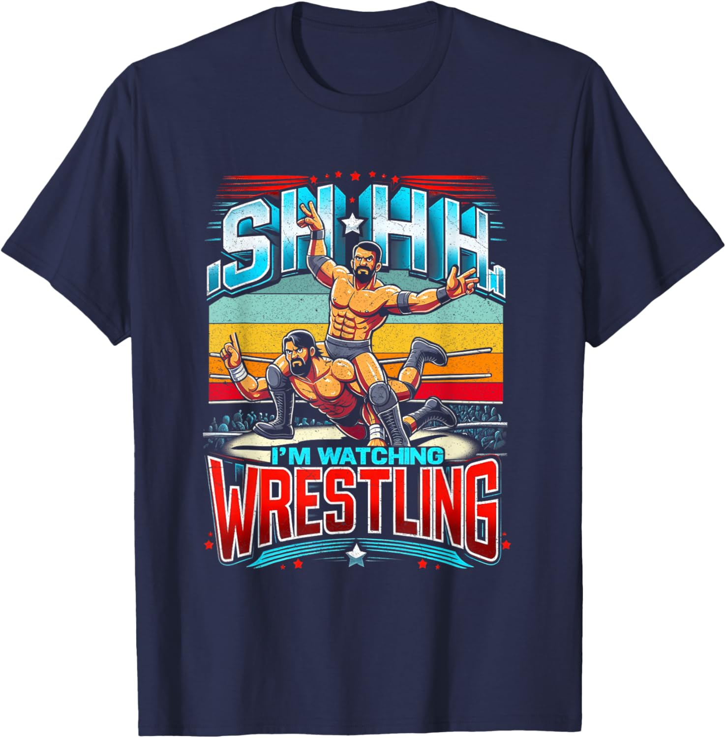 Watch Wrestling with Style - Sport Performance T-Shirt for Fans - 9