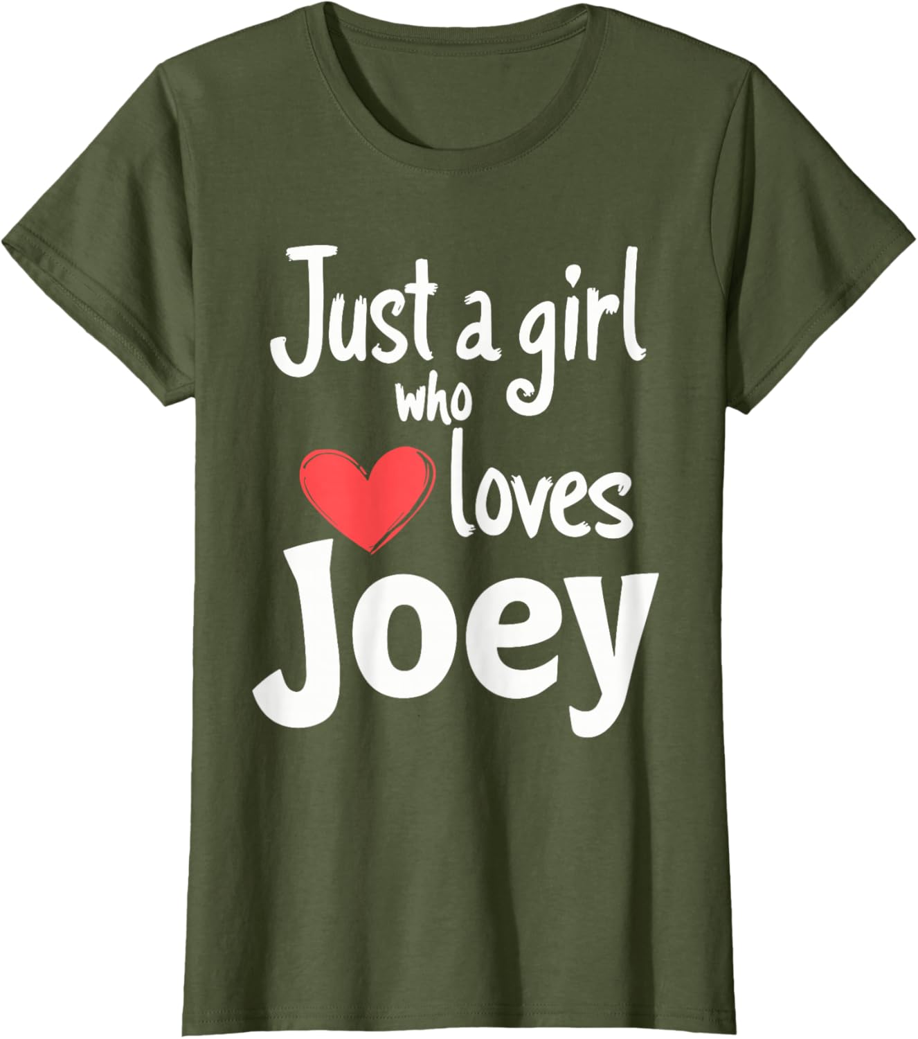 Just A Girl Who Loves Joey T-Shirt Cute and Stylish Apparel for Fans - 13