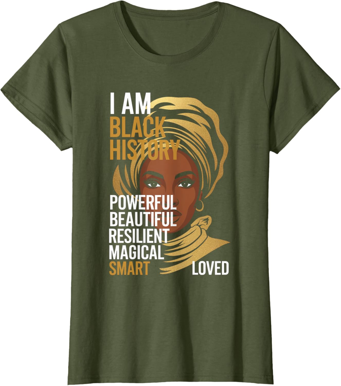 Empowering Black Women Girls T-Shirt for Black History Month Celebration - 7