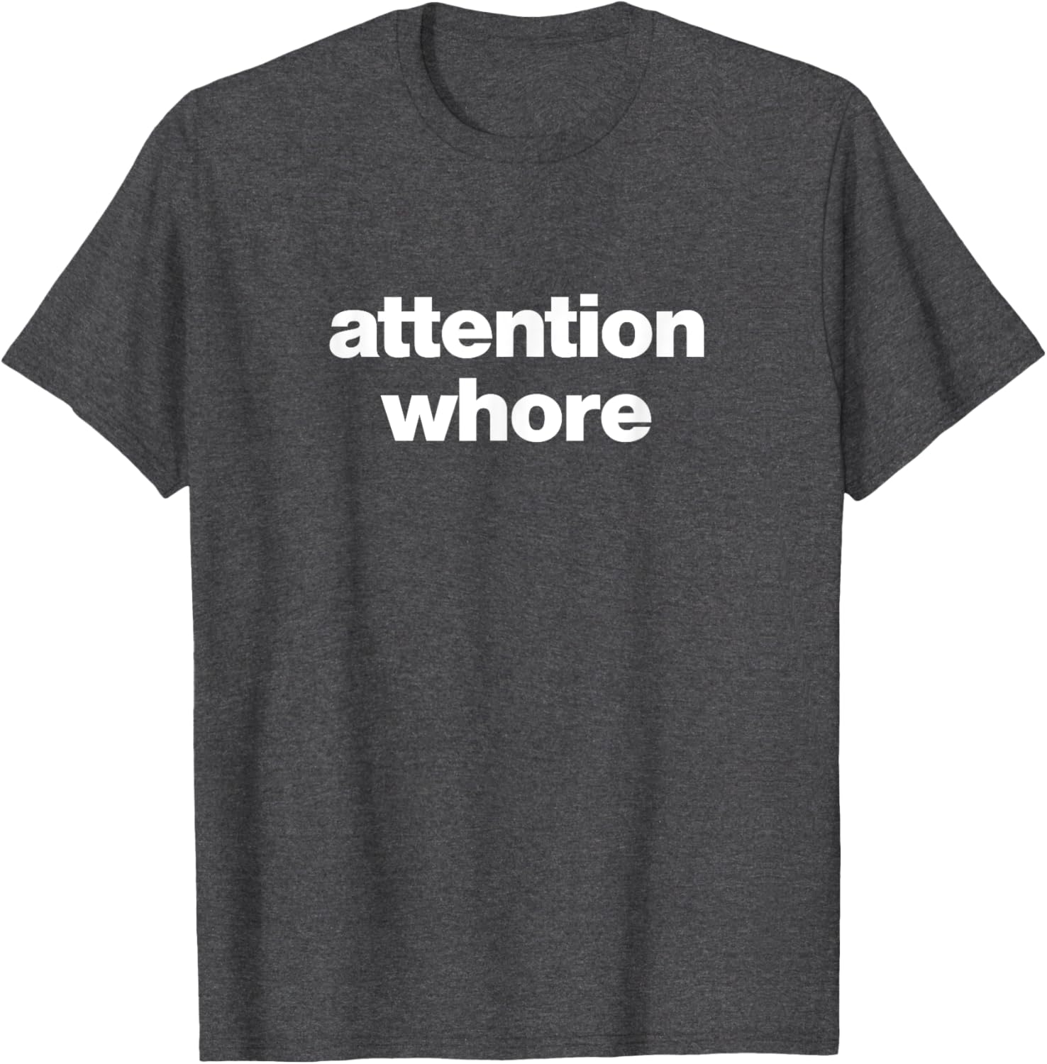 Y2K Aesthetic Attention Whore Graphic T-Shirt for Trendy Style - 18