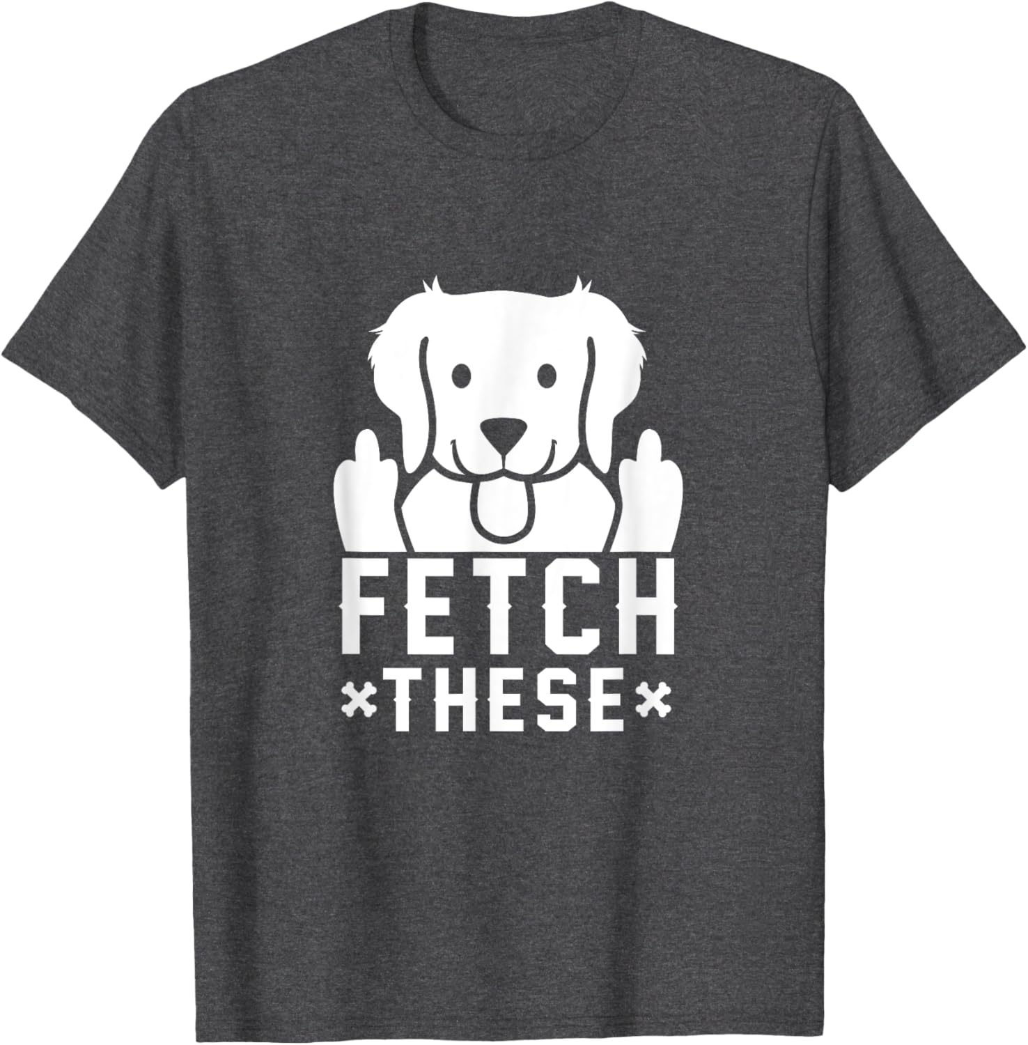 Funny Dog Middle Finger T-Shirt for Pet Lovers - Unique Gift Idea - 4