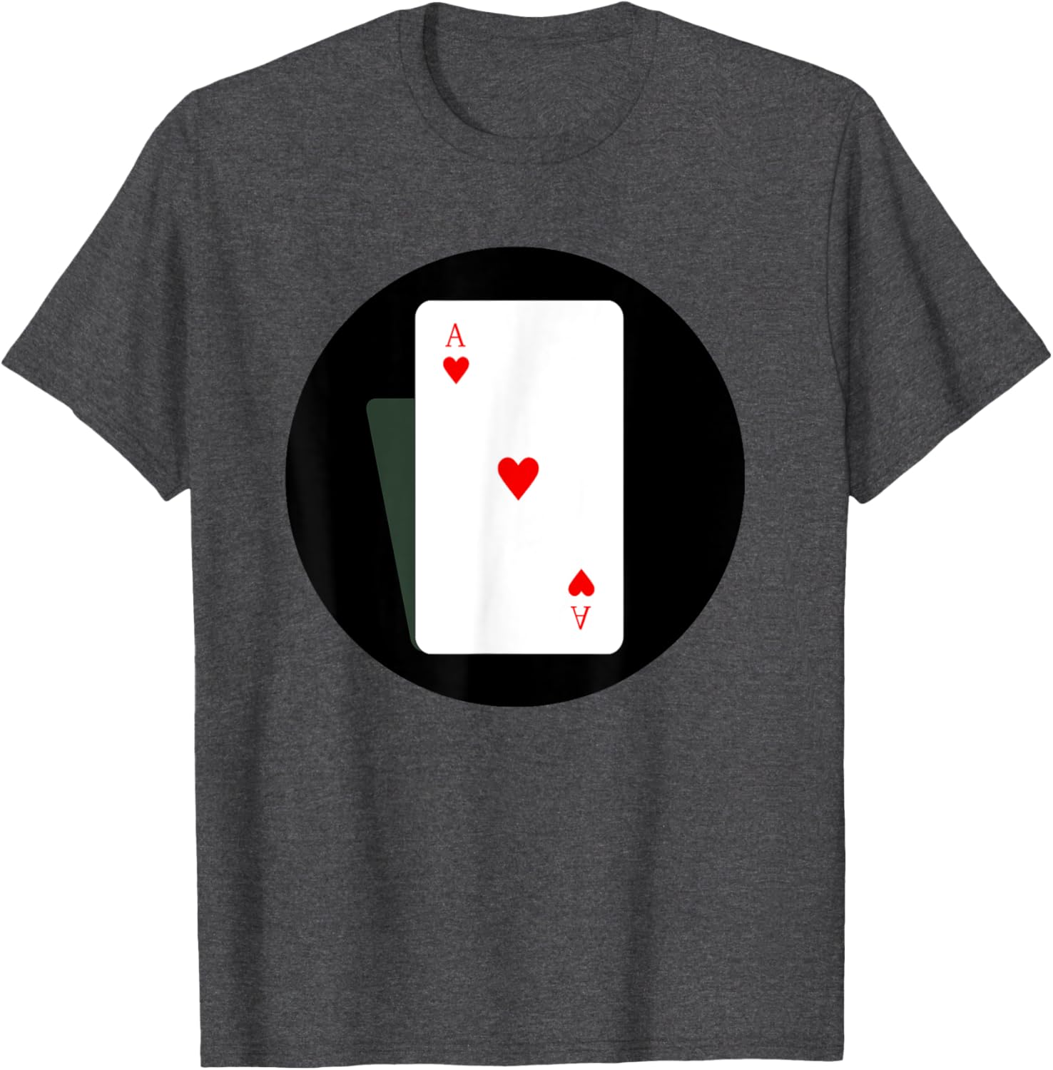 Ace of Hearts T-Shirt for Stylish Comfort in Clothing and Accessories - 21