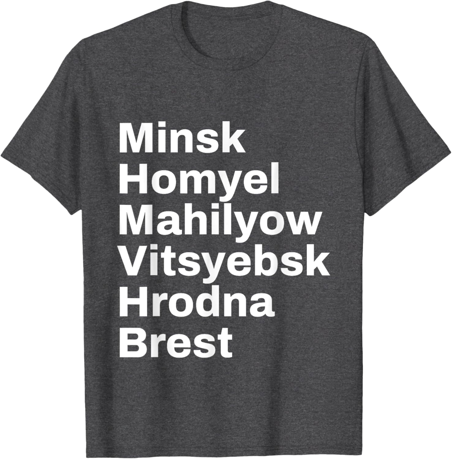 Belarus Cities Travel T-Shirt Perfect for Adventurers and Travelers - 18