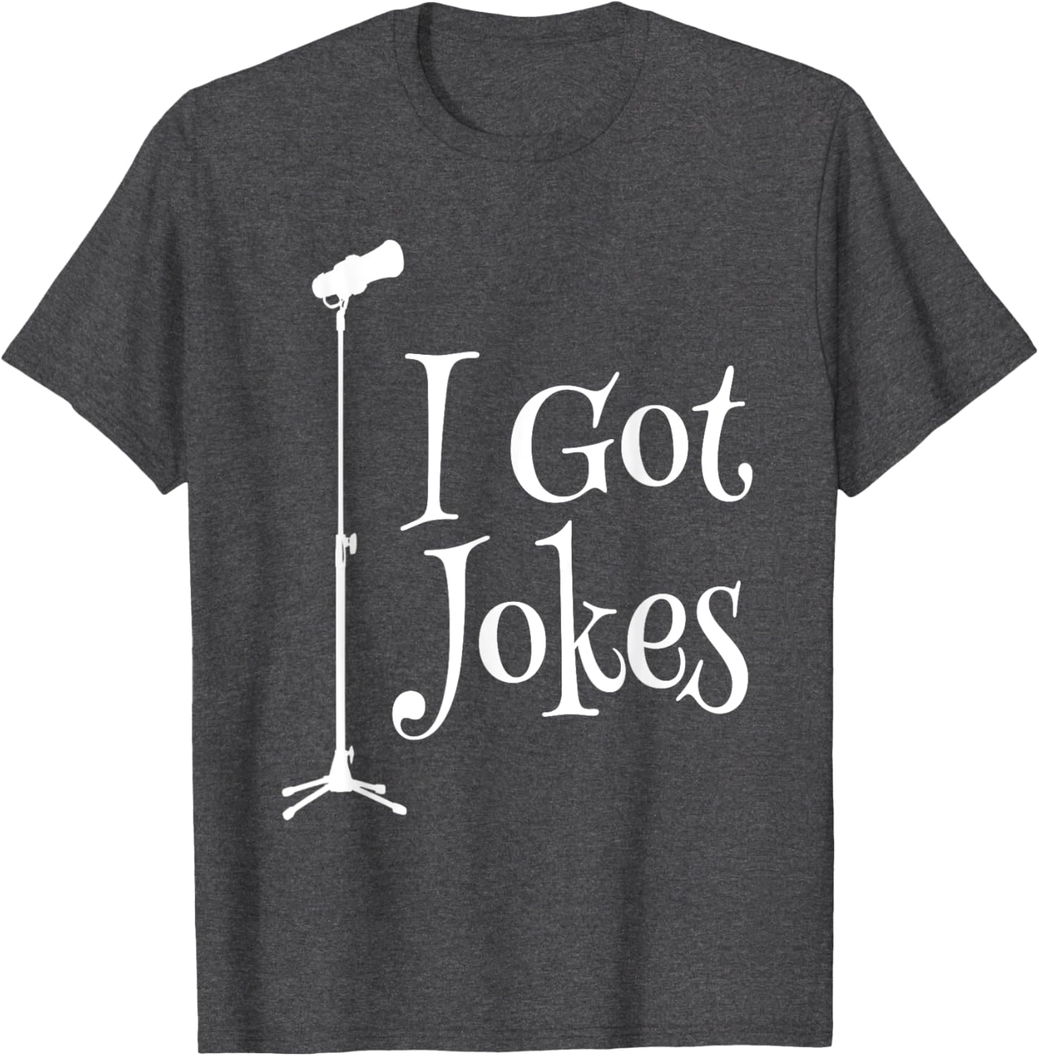 Funny Microphone Comedy T-Shirt for Improv and Stand-Up Comedians - 14