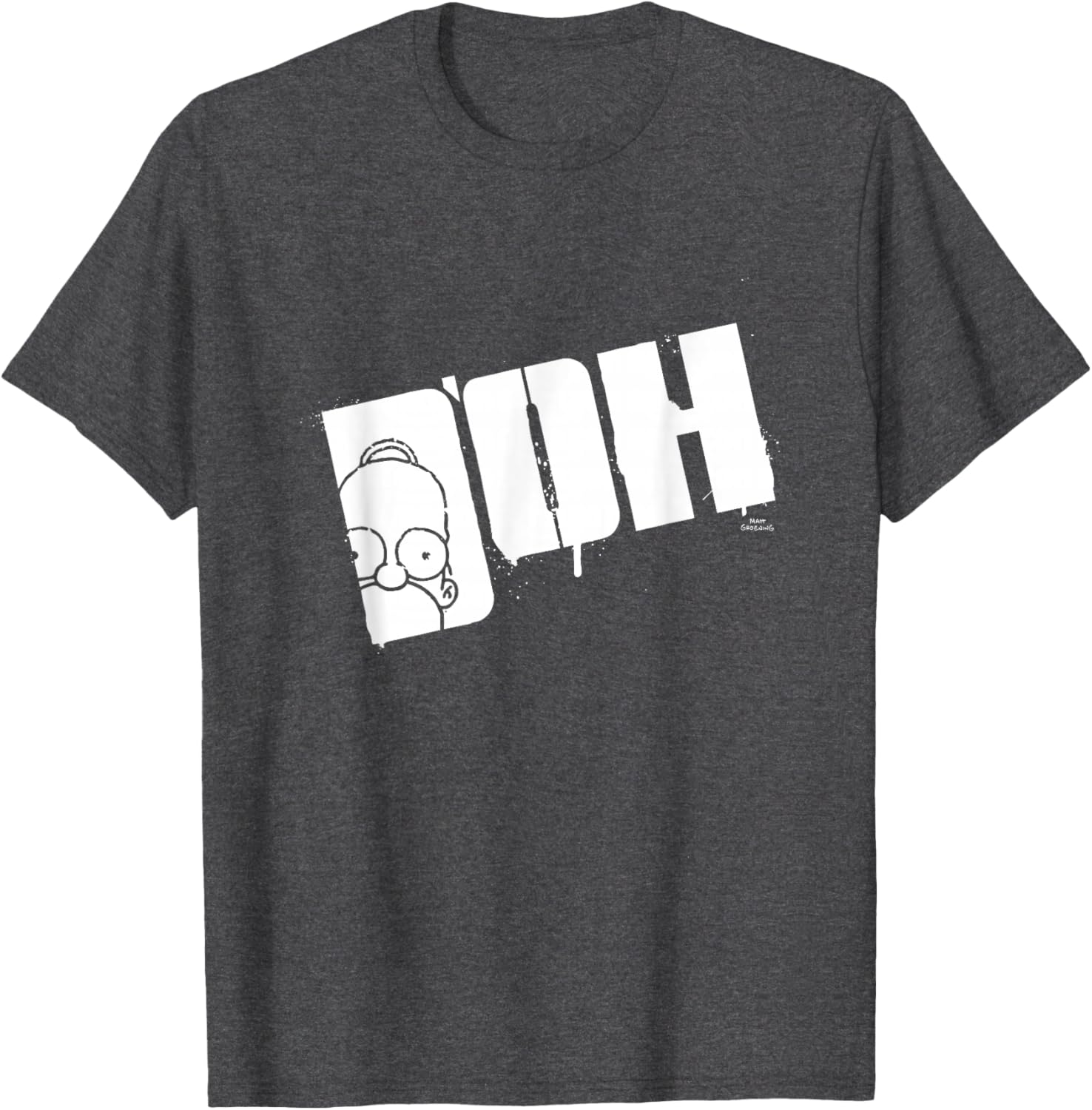 Homer D'Oh Distressed T-Shirt for Fans of The Simpsons and Casual Style - 2