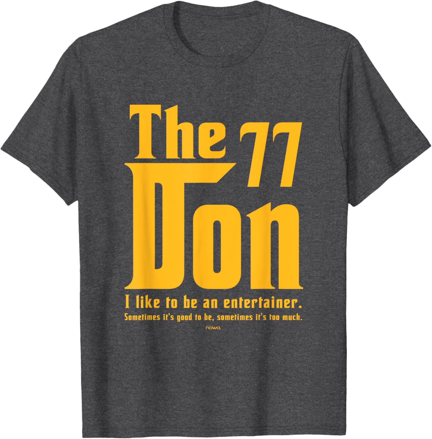 I Like to Be an Entertainer Luka the Don T-Shirt for Fun and Style - 10