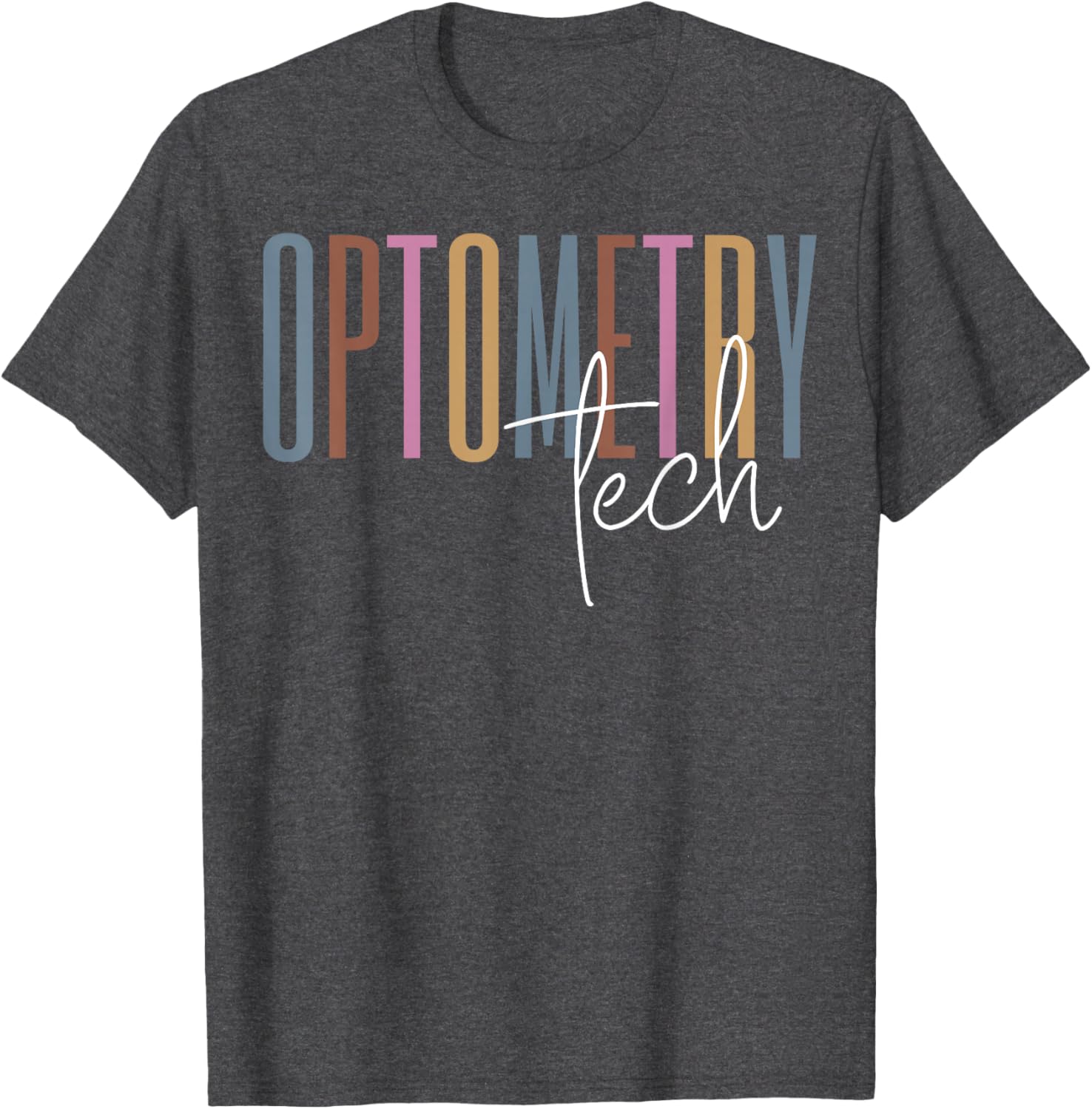 Retro Optometry Tech T-Shirt for Optometrists and Ophthalmologists - 13