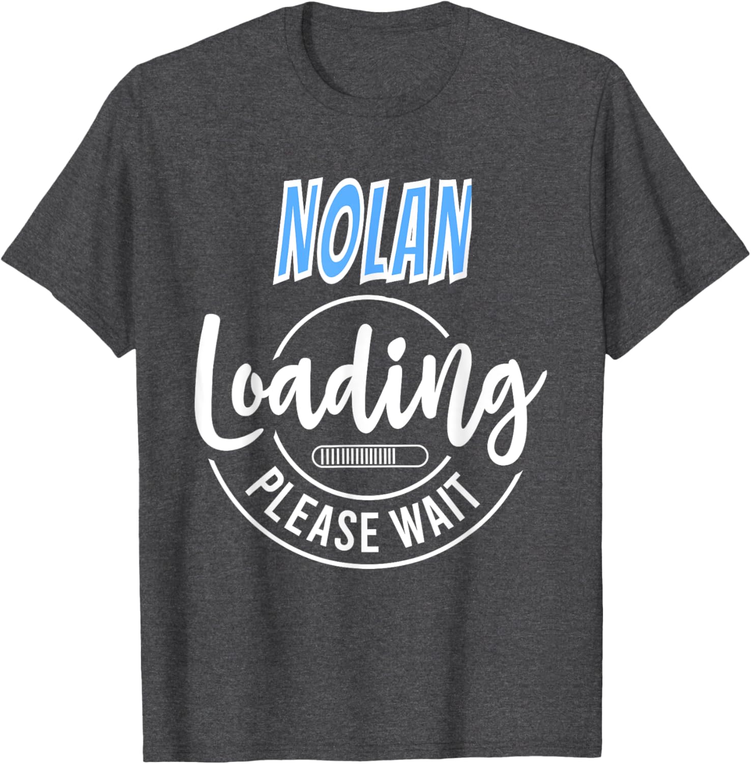 Nolan Custom Personalized Baby Boy Loading T-Shirt for Baby Showers - 7