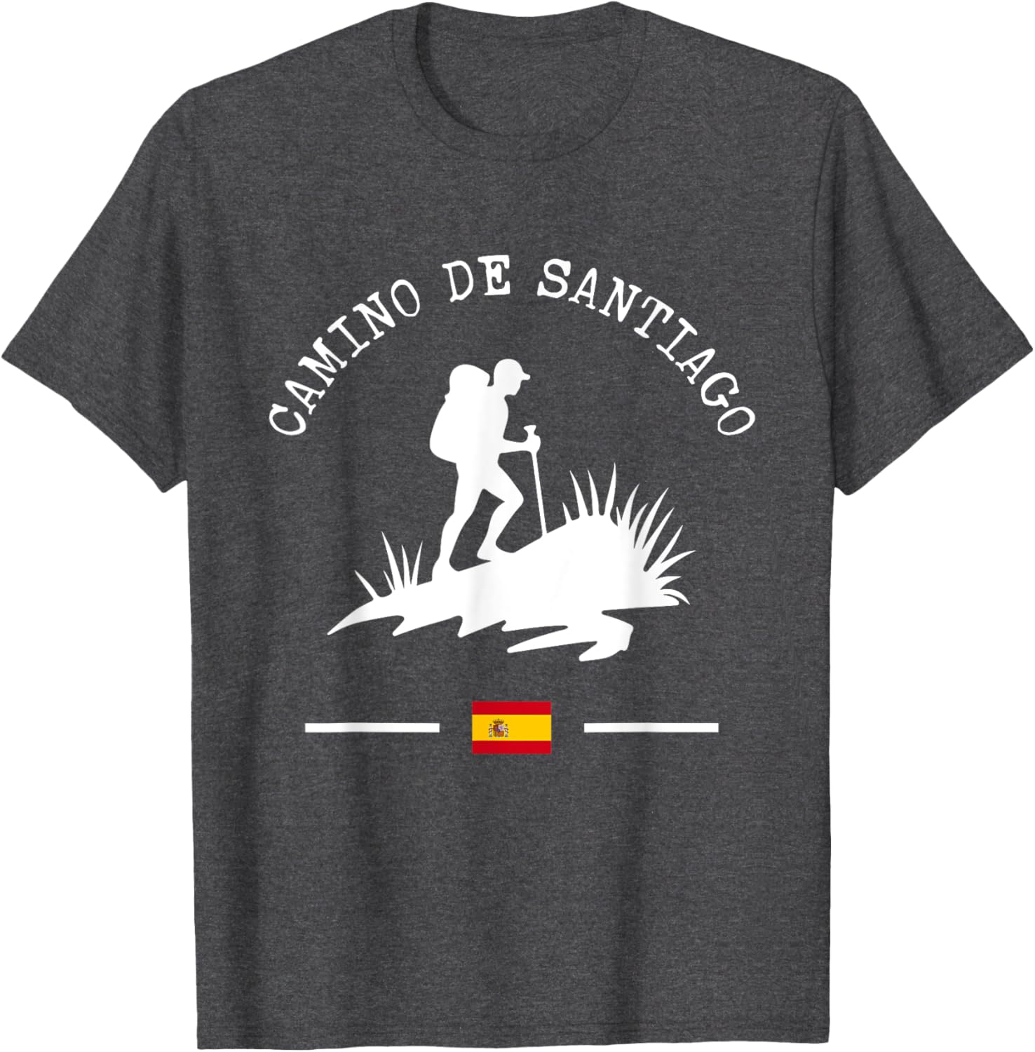 Camino de Santiago Hiker Trekking T-Shirt for Pilgrims and Adventurers - 14
