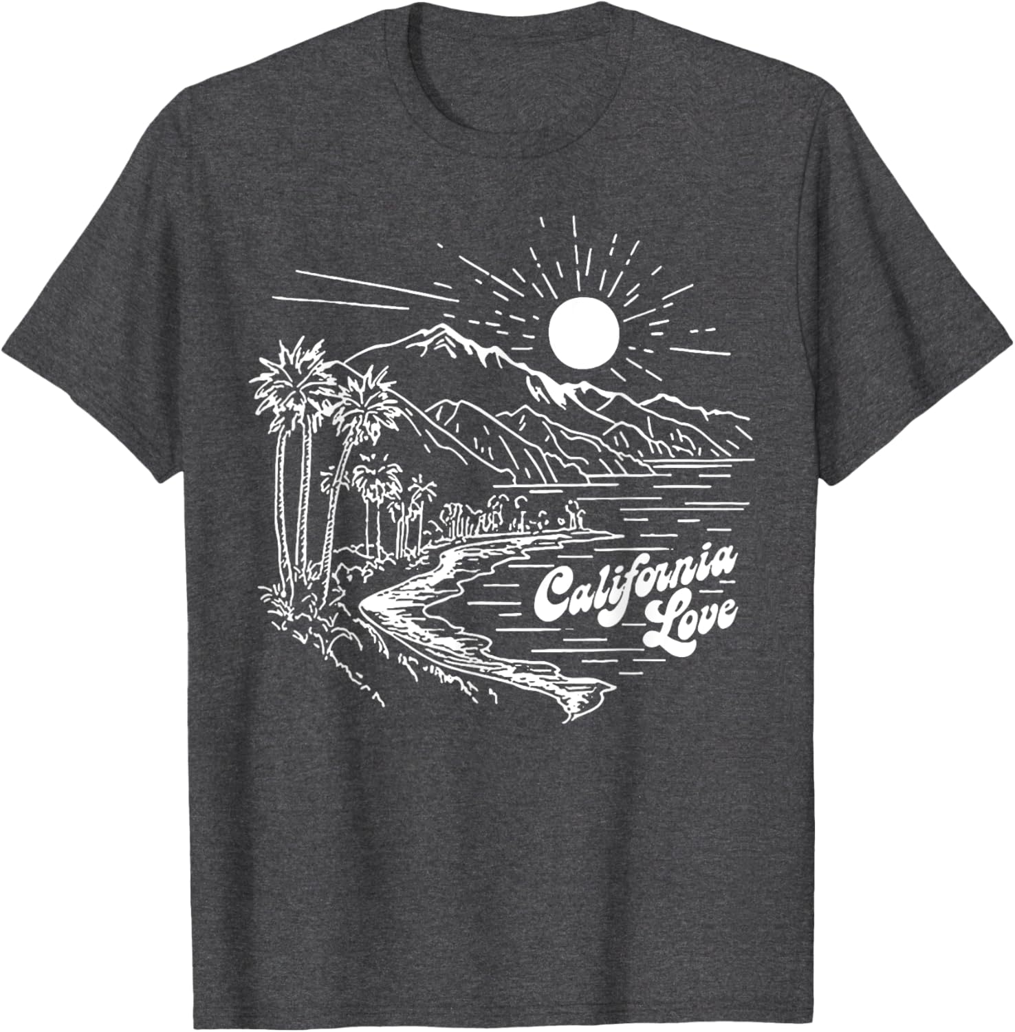 California Love T-Shirt for Men and Women - Stylish and Comfortable Apparel - 7