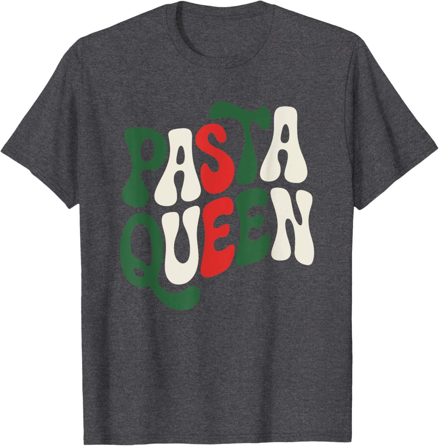 Pasta Queen T-Shirt for Pasta Lovers - Cute Italian Spaghetti Design - 3