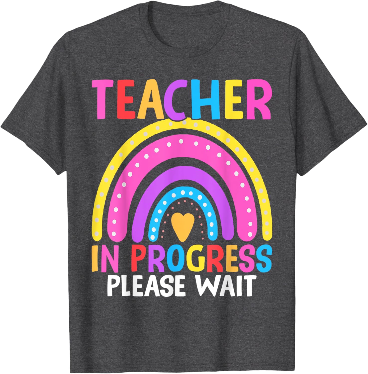 Funny Teacher in Progress T-Shirt for Future Educators - Cute Gift Idea - 2