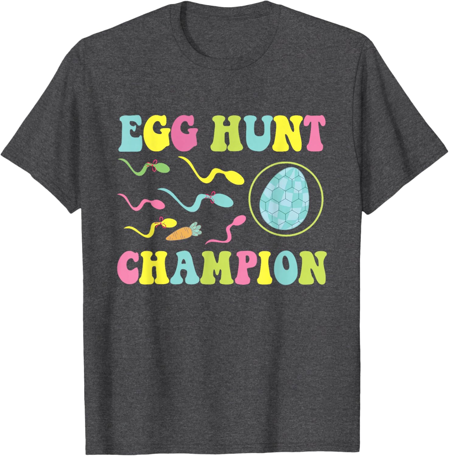 Funny Dad Easter Pregnancy Announcement T-Shirt for Egg Hunt Champions - 19