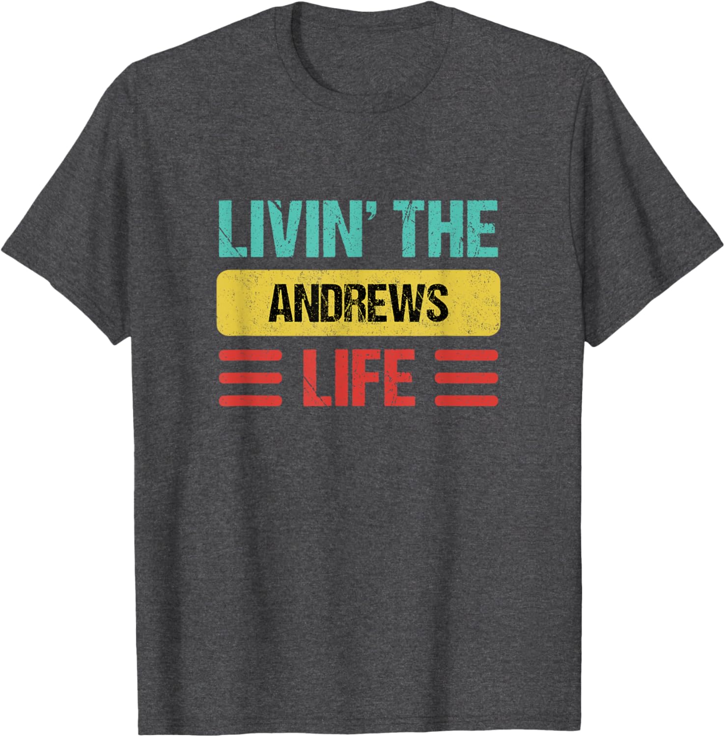 Personalized Andrews Name T-Shirt for Cool Casual Style and Fun - 12