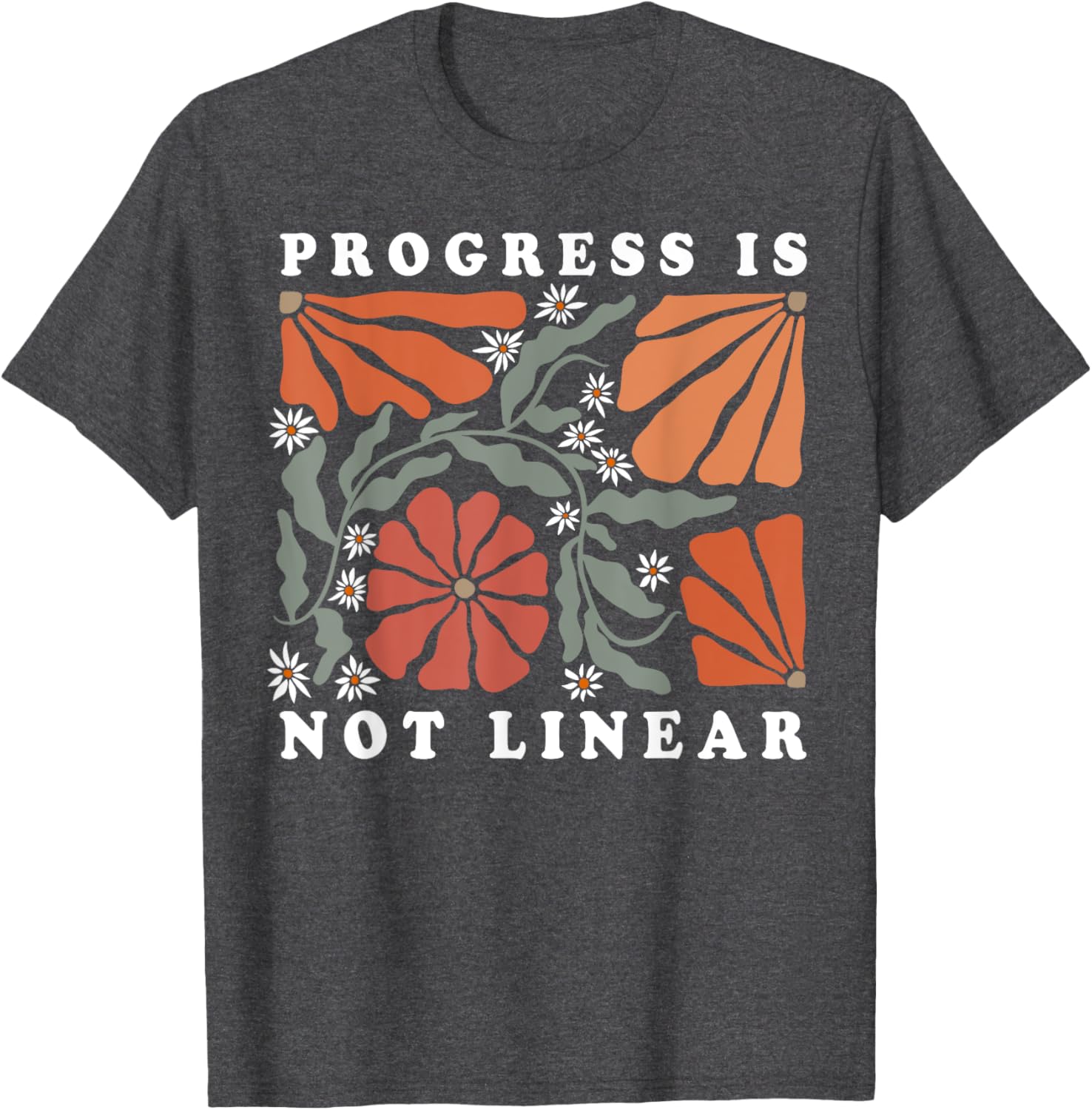 Boho Floral Special Education Teacher T-Shirt for Positive Progress - 6