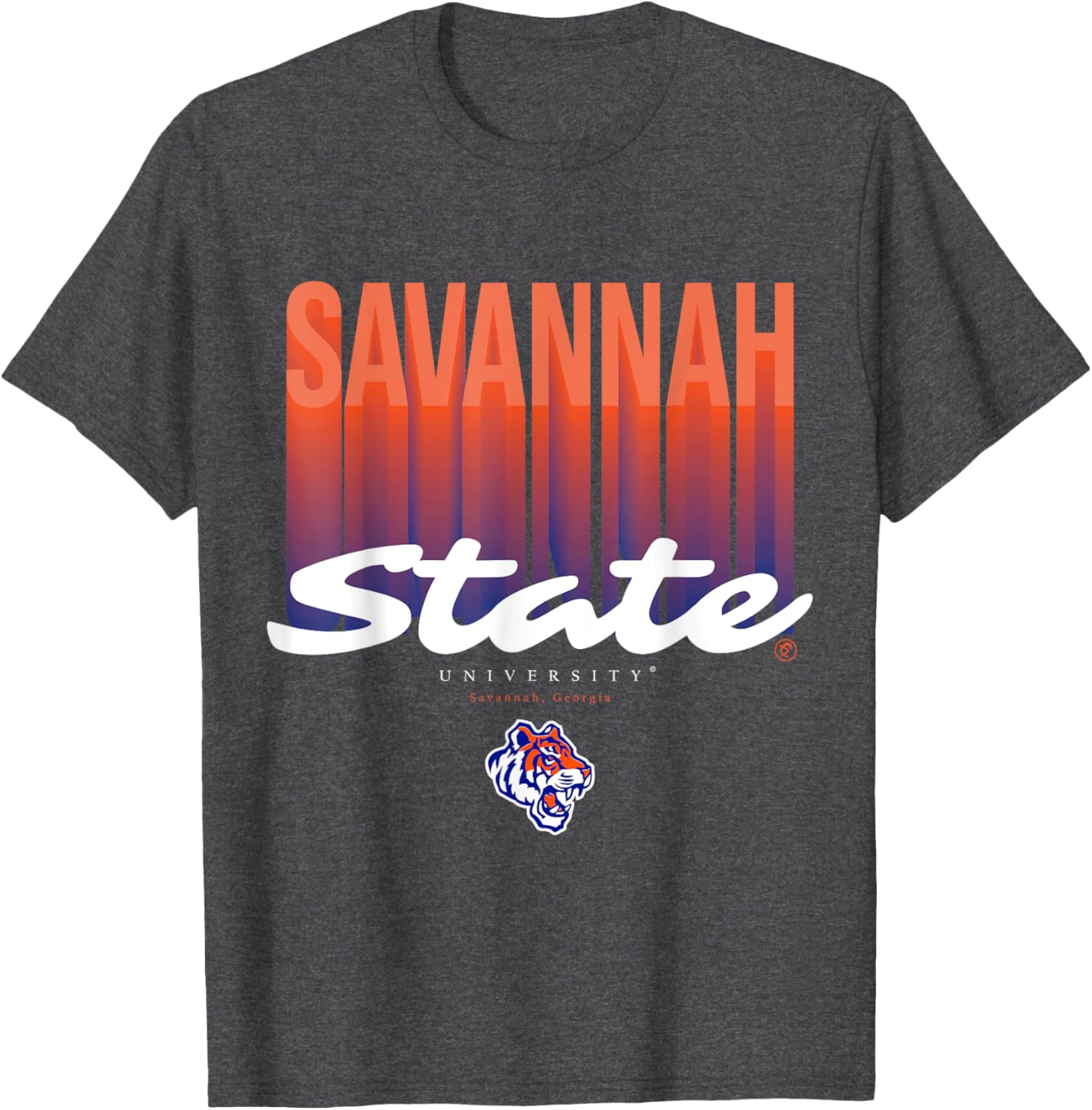 Savannah State University Fade T-Shirt - Stylish SSU Apparel for Fans - 1