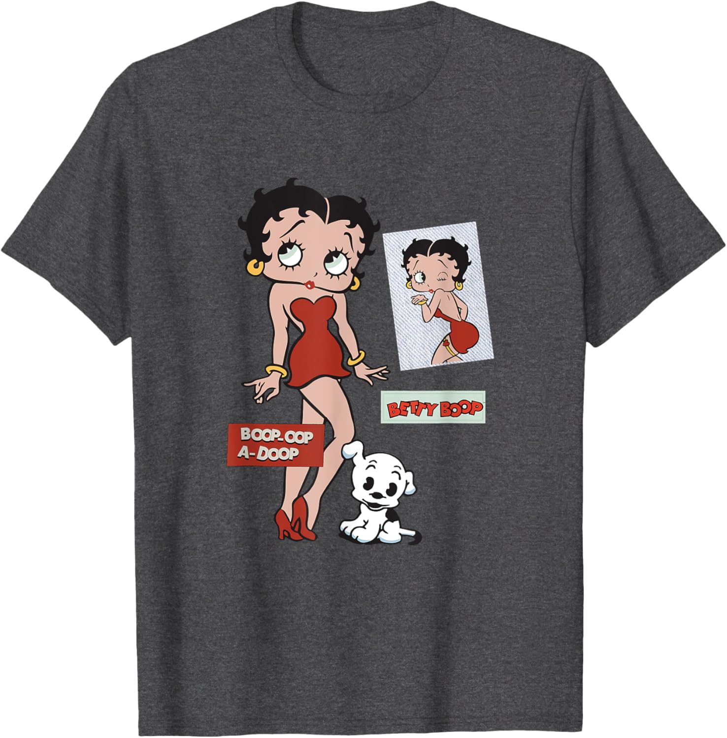 Betty Boop Picture Perfect Patches T-Shirt for Fun Fashion Lovers - 16