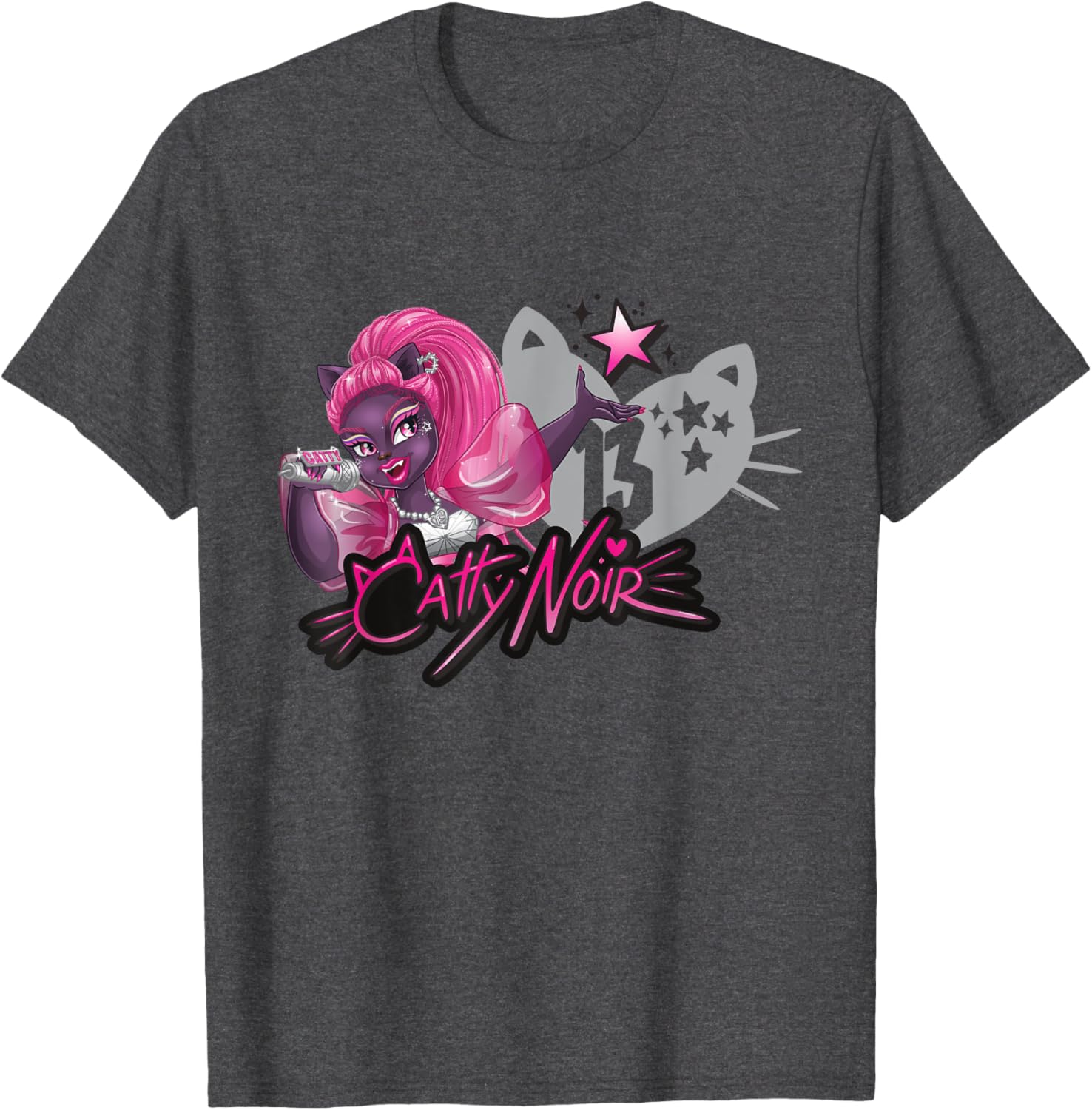 Monster High Catty Noir T-Shirt for Fans of Stylish Fun and Fashion - 8