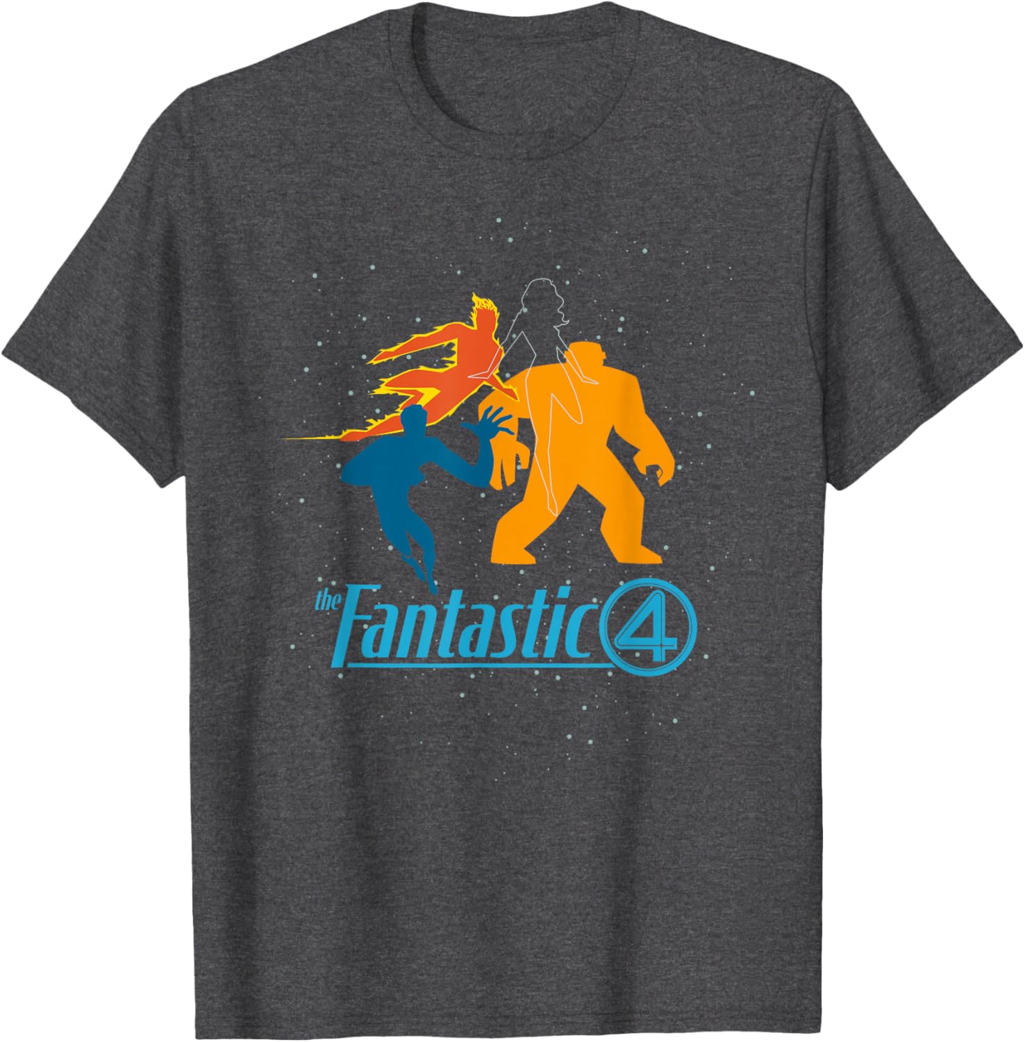 Marvel Studios Fantastic Four Team Logo T-Shirt for Fans and Collectors - 10
