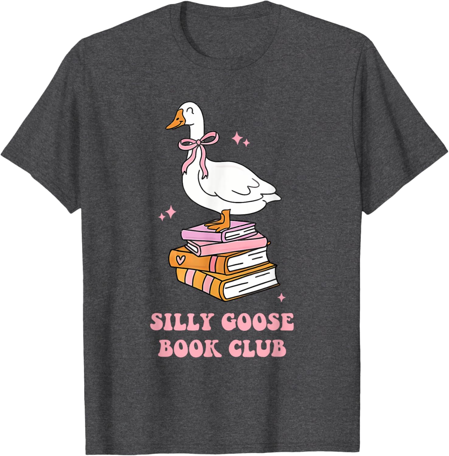 Silly Goose Book Club Funny T-Shirt for Book Lovers and Readers - 1