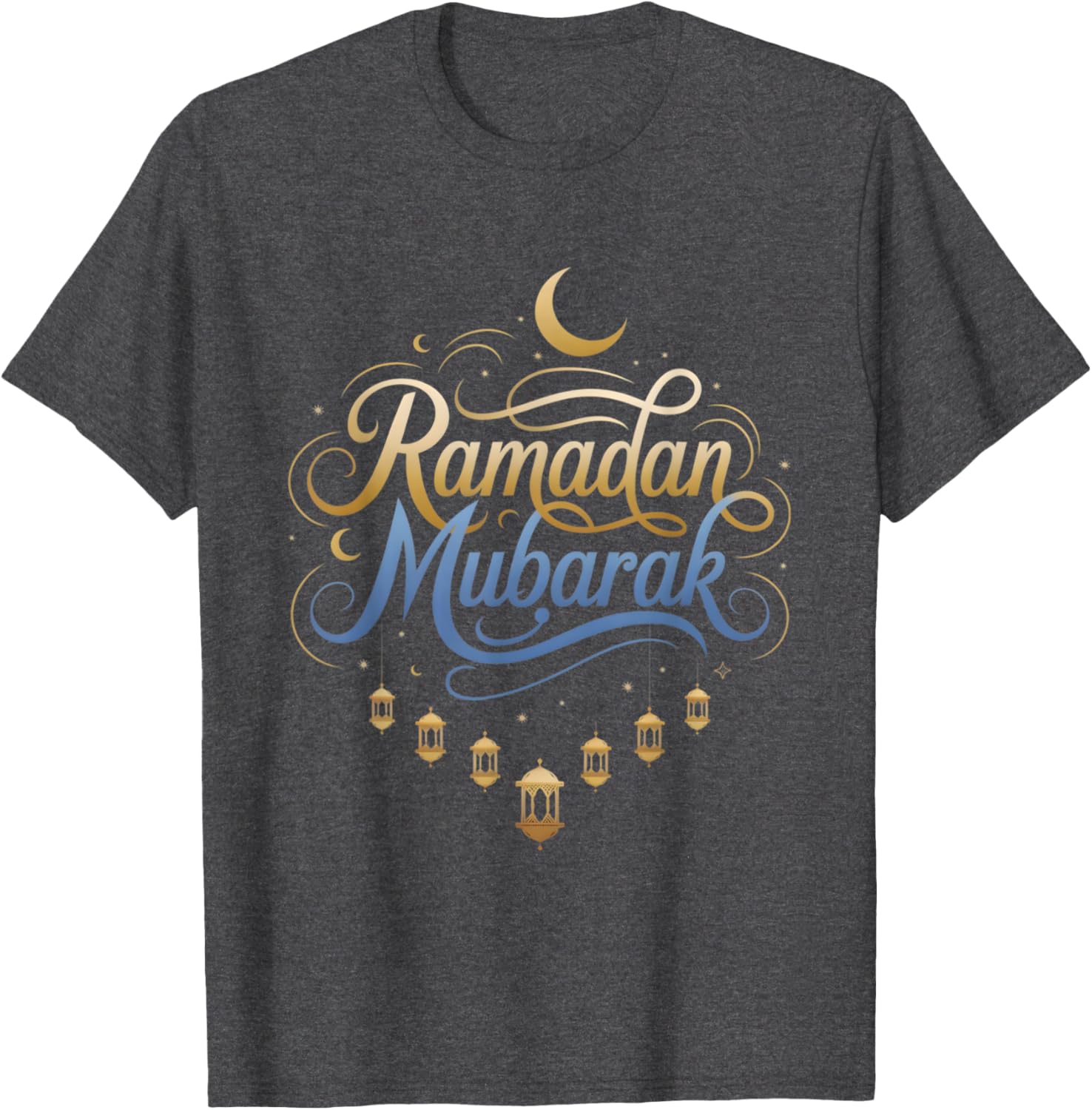 Kids Ramadan Mubarak T-Shirt for Boys - Stylish Youth Clothing for Celebrations - 17