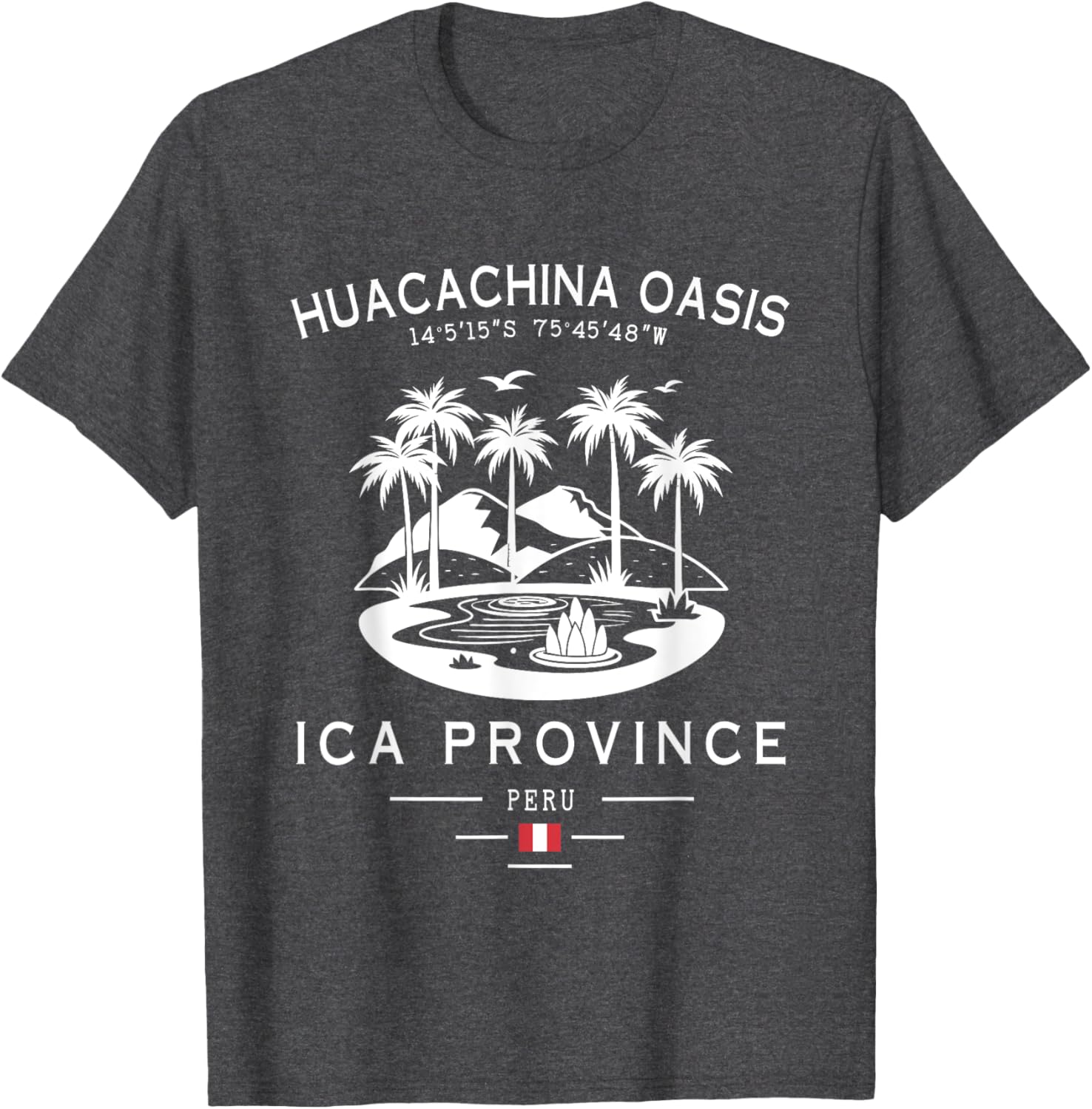 Huacachina Oasis T-Shirt Perfect for Adventure Lovers in the Peruvian Desert - 7